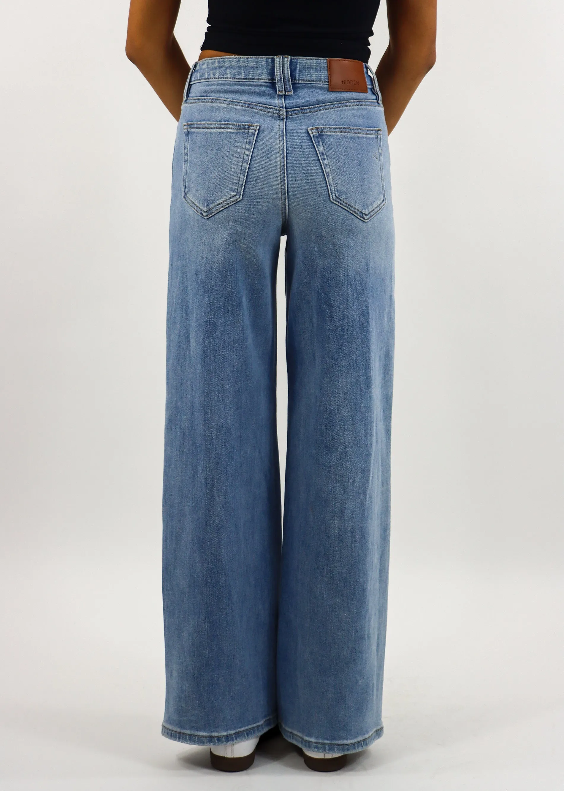 No Man Wide Leg Jeans ★ Medium Wash sold by Rock N Rags product image thumbnail 3