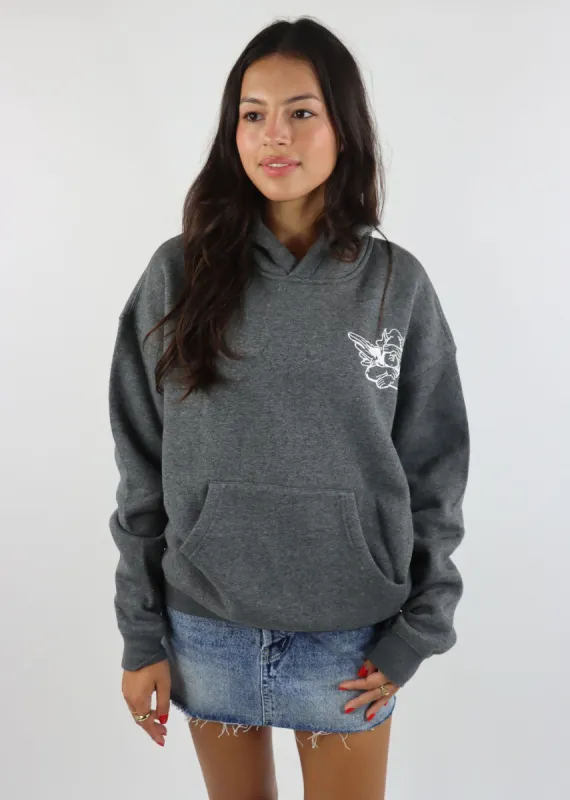Boys Lie Read The Signs V2 Hoodie ★ Grey sold by Rock N Rags