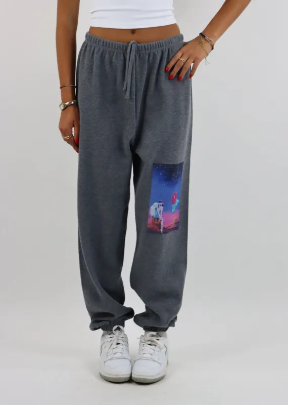 Boys Lie Desert Oasis Interlock Kimmy Sweatpants ★ Grey made by Rock N Rags