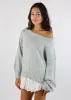 Fall In Love Sweater ★ Grey sold by Rock N Rags