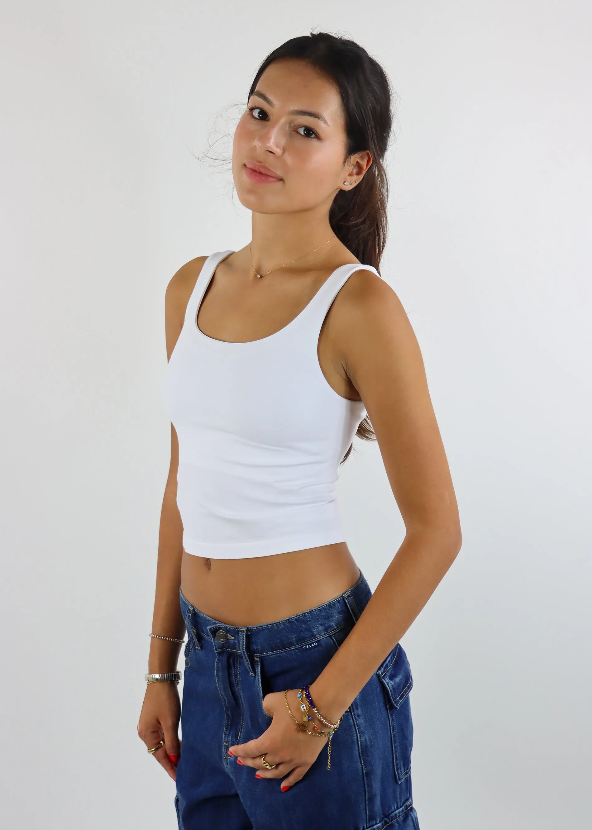 Spotless Tank ★ White sold by Rock N Rags product image thumbnail 2
