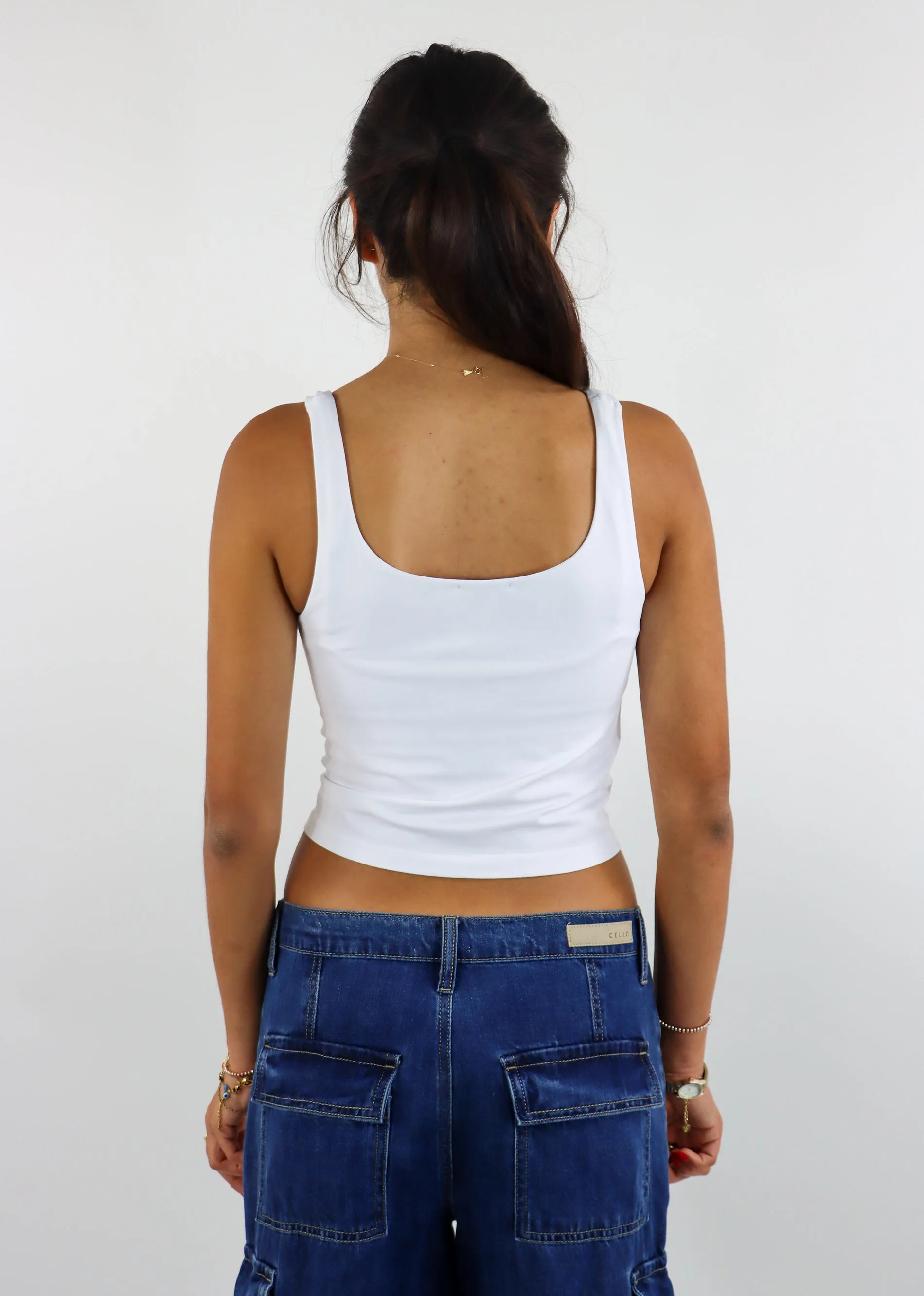 Spotless Tank ★ White sold by Rock N Rags product image thumbnail 3