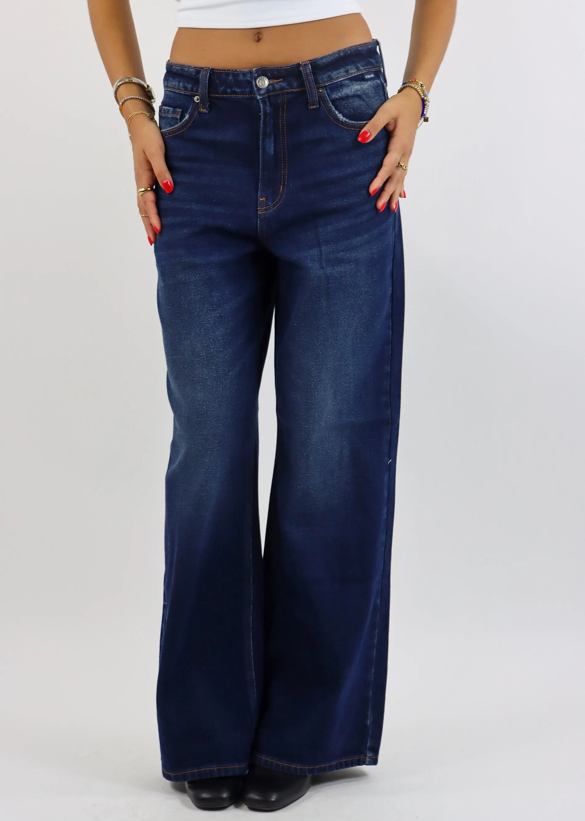 Jealousy Low Rise Jeans ★ Dark Wash sold by Rock N Rags