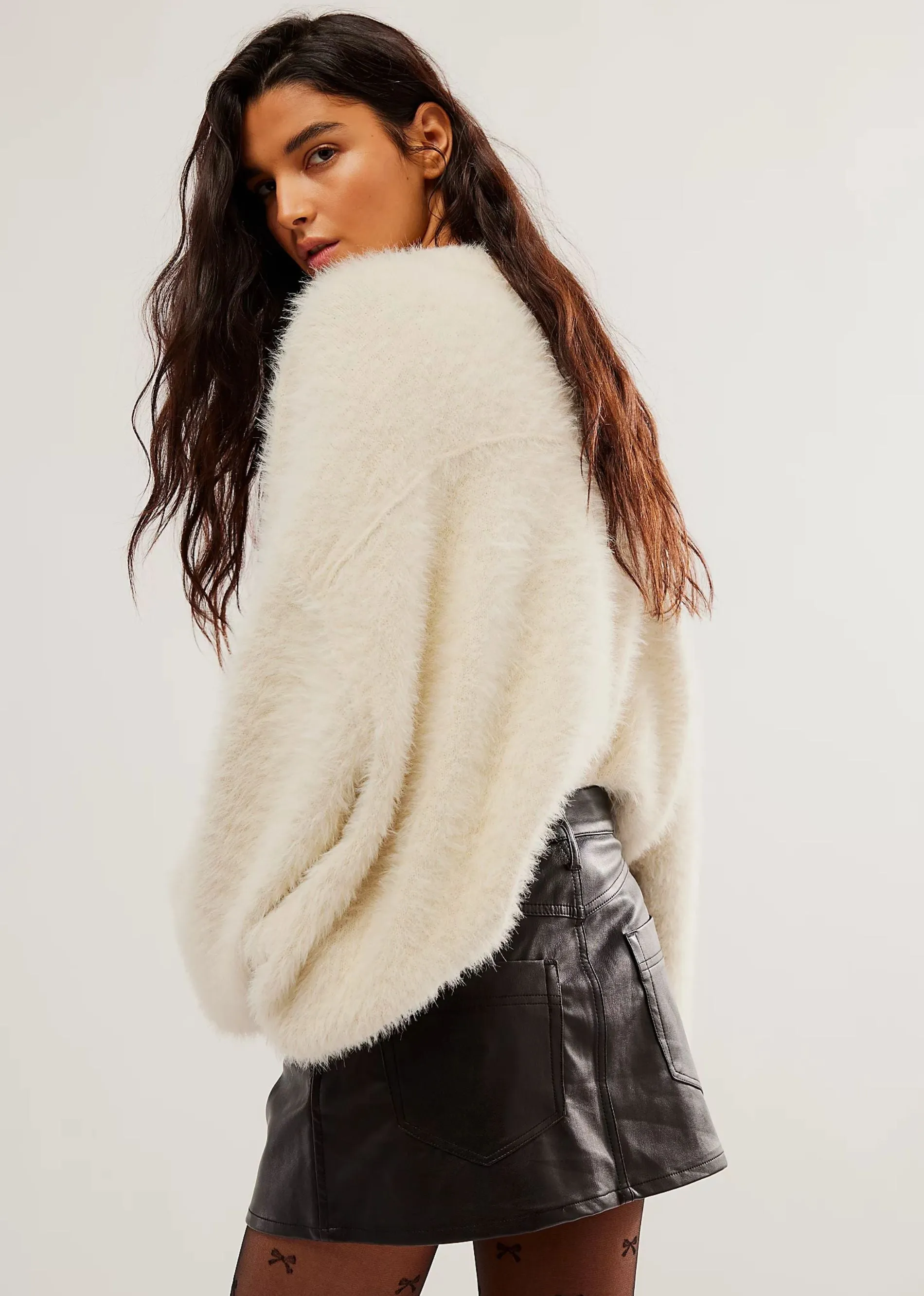 Free People Wynne Vegan Leather Skirt ★ Black sold by Rock N Rags product image thumbnail 4