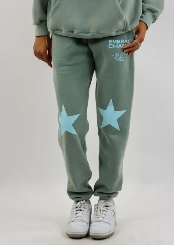 Mayfair Embrace Change Sweatpants ★ Mint sold by Rock N Rags