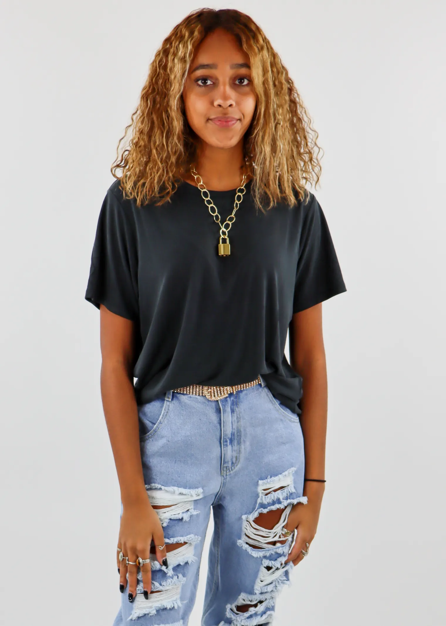 Show Me Tee ★ Black sold by Rock N Rags