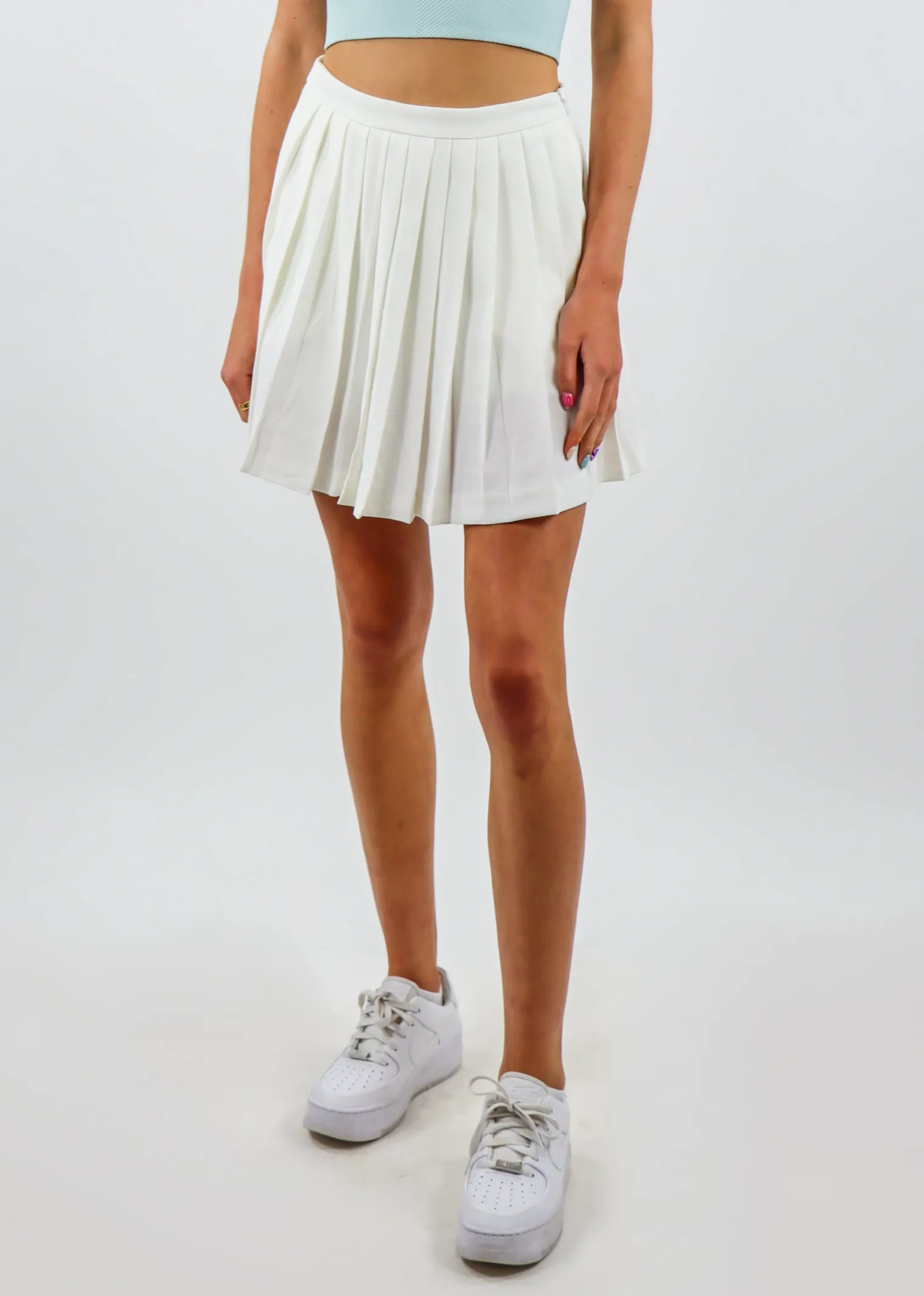 Causing A Racket Skirt ★ White sold by Rock N Rags