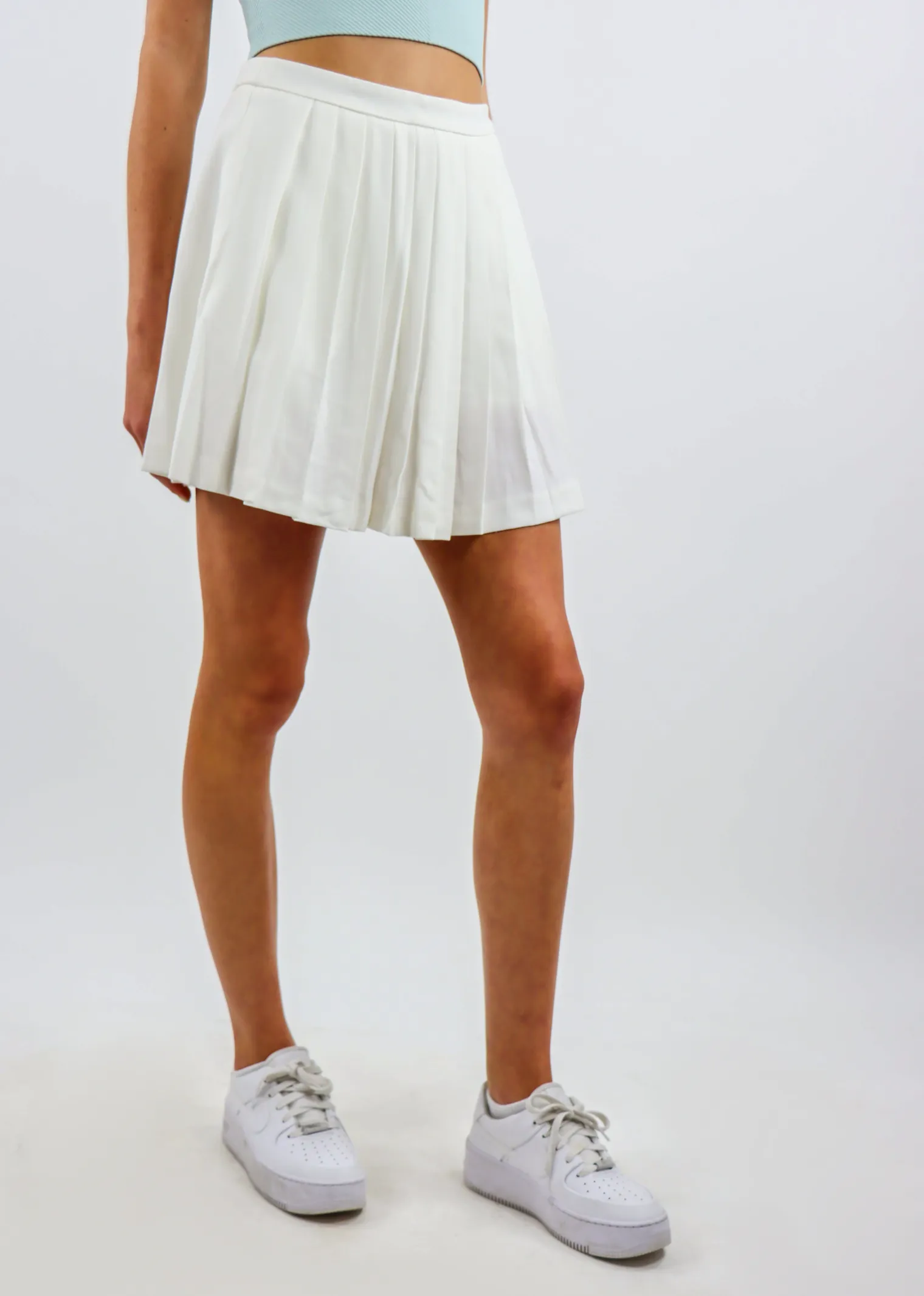 Causing A Racket Skirt ★ White sold by Rock N Rags product image thumbnail 2