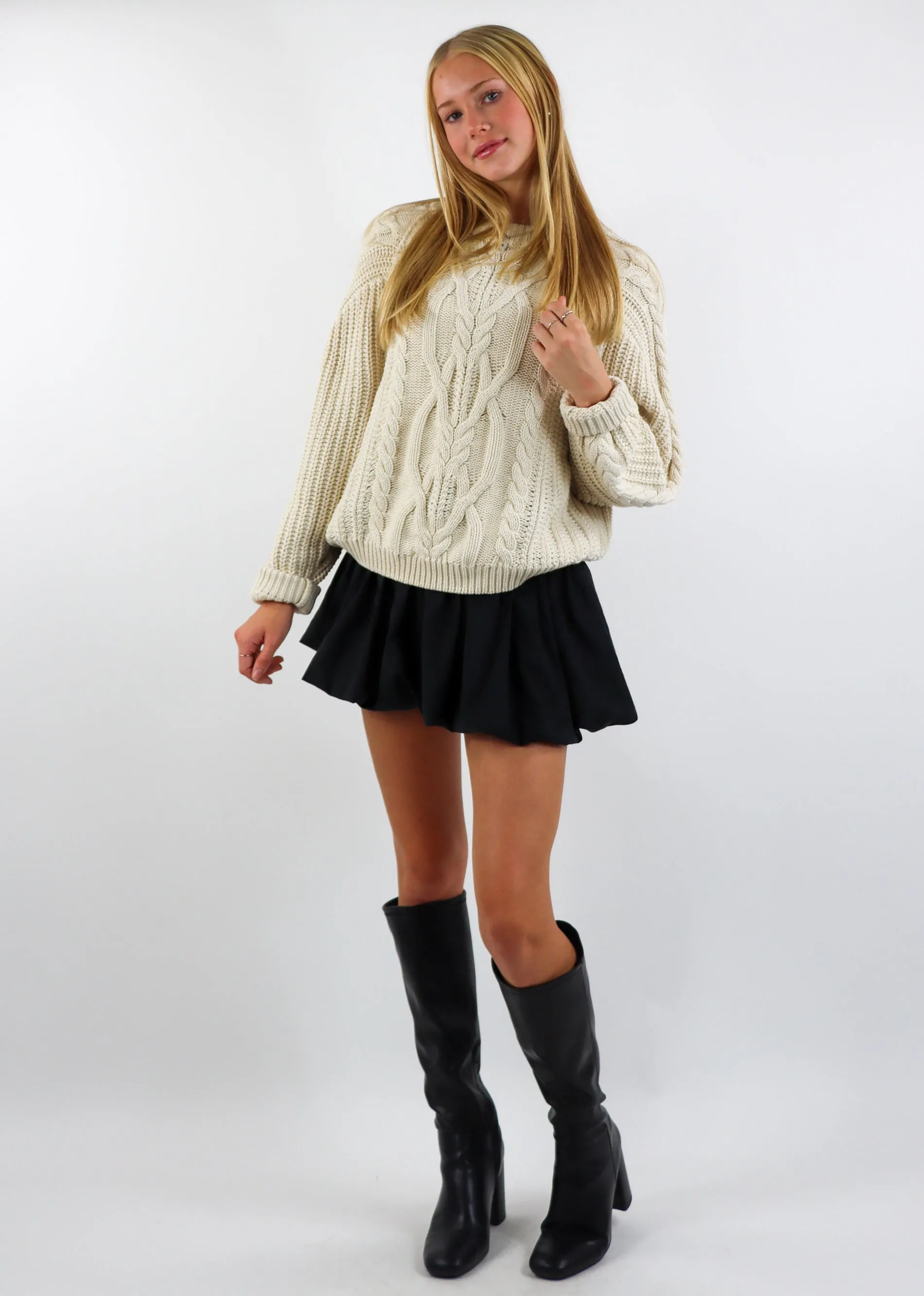 Run For The Hills Bubble Skirt ★ Black sold by Rock N Rags product image thumbnail 2