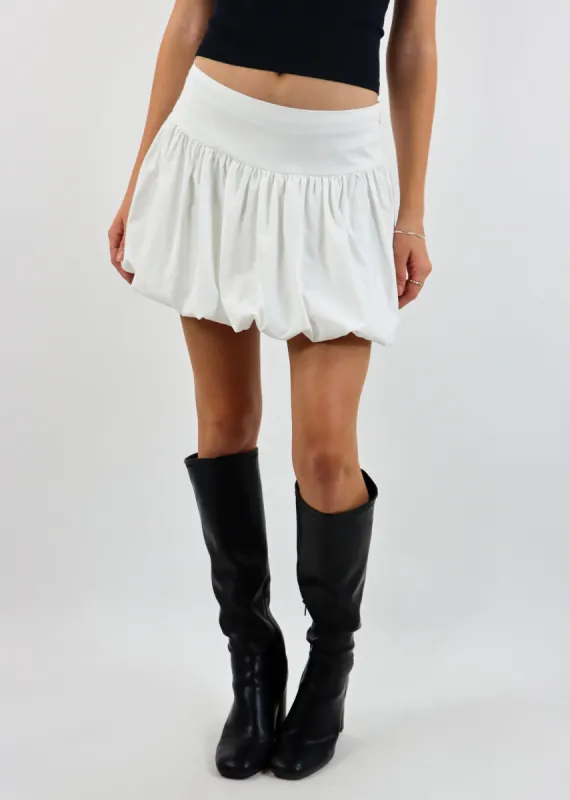Run For The Hills Bubble Skirt ★ White sold by Rock N Rags