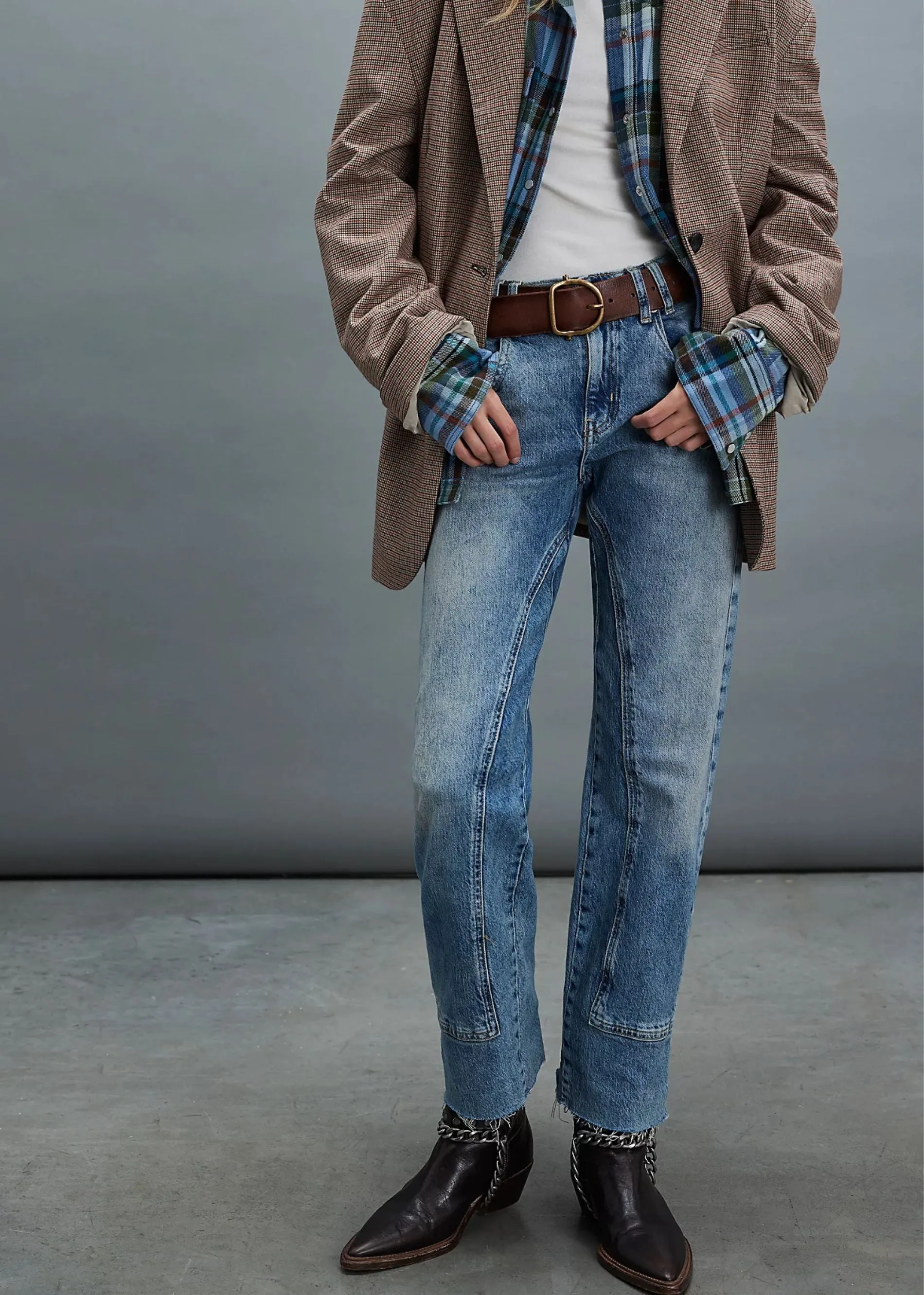 Free People Risk Taker Mid-Rise Jeans ★ Medium Wash sold by Rock N Rags product image thumbnail 5