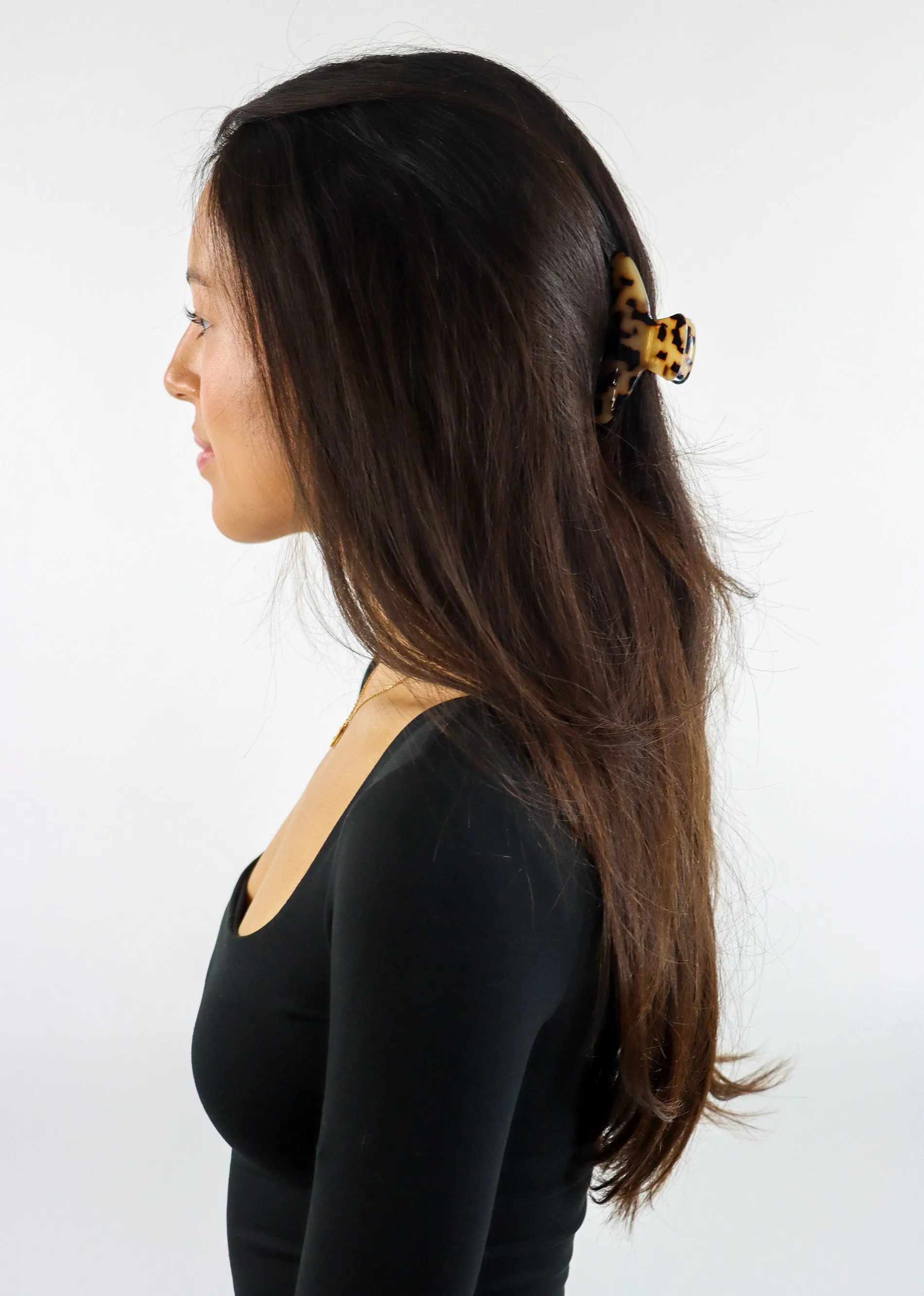 Roses Claw Clip ★ Light Tortoise sold by Rock N Rags product image thumbnail 2