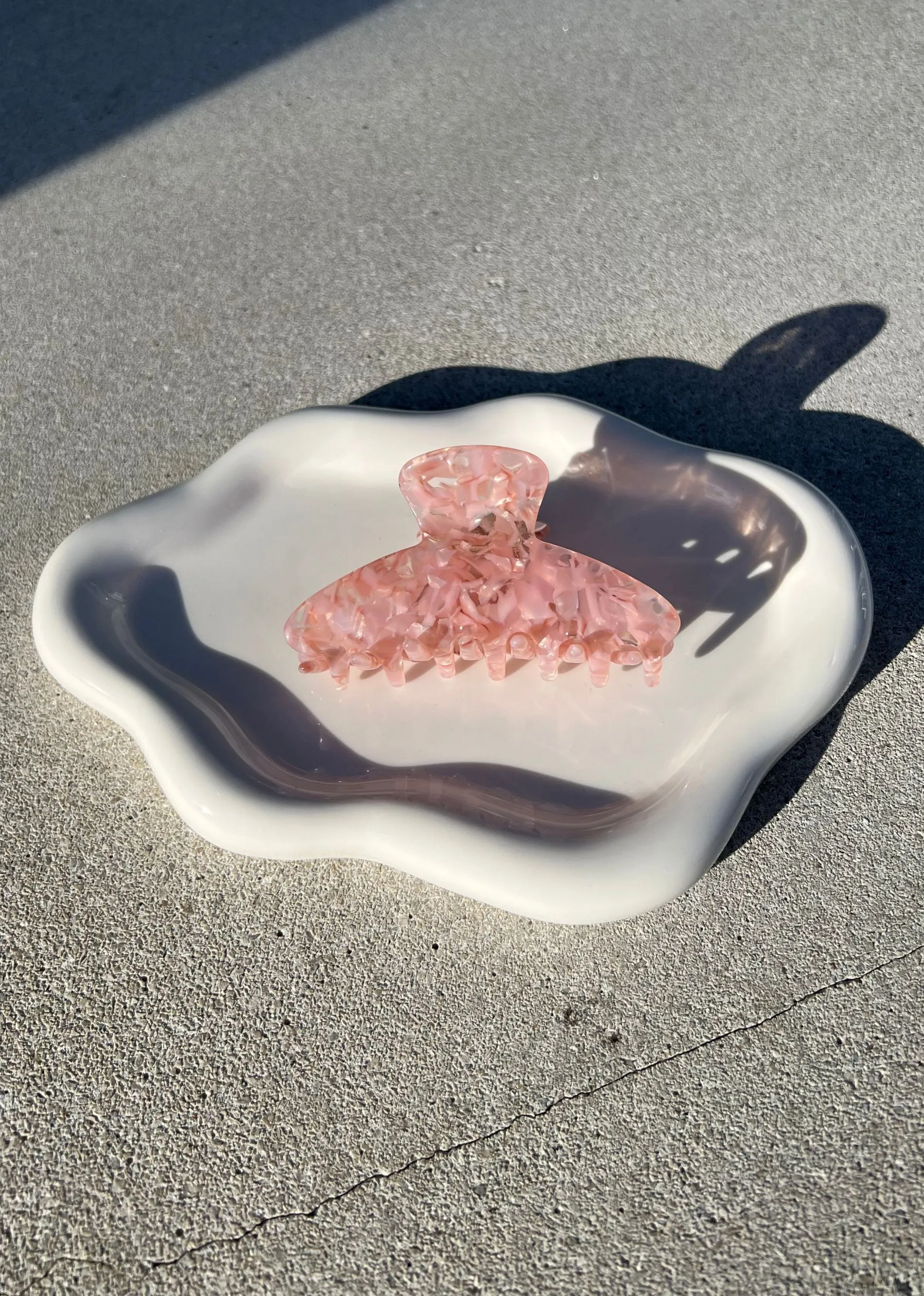 Roses Claw Clip ★ Rose Quartz sold by Rock N Rags