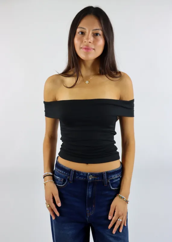 Dancing With You Top ★ Black sold by Rock N Rags
