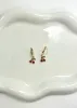 Red Cherry Wine Earrings ★ Gold sold by Rock N Rags
