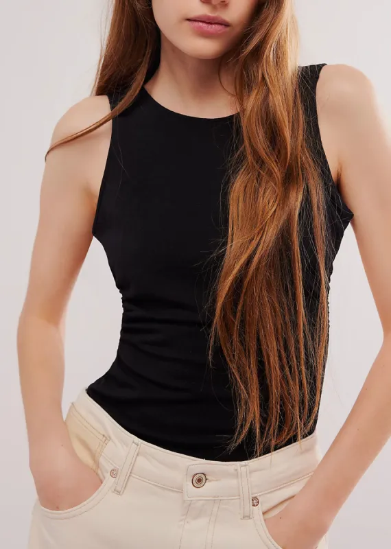 Free People Wear It Out Backless Cami ★ Black sold by Rock N Rags