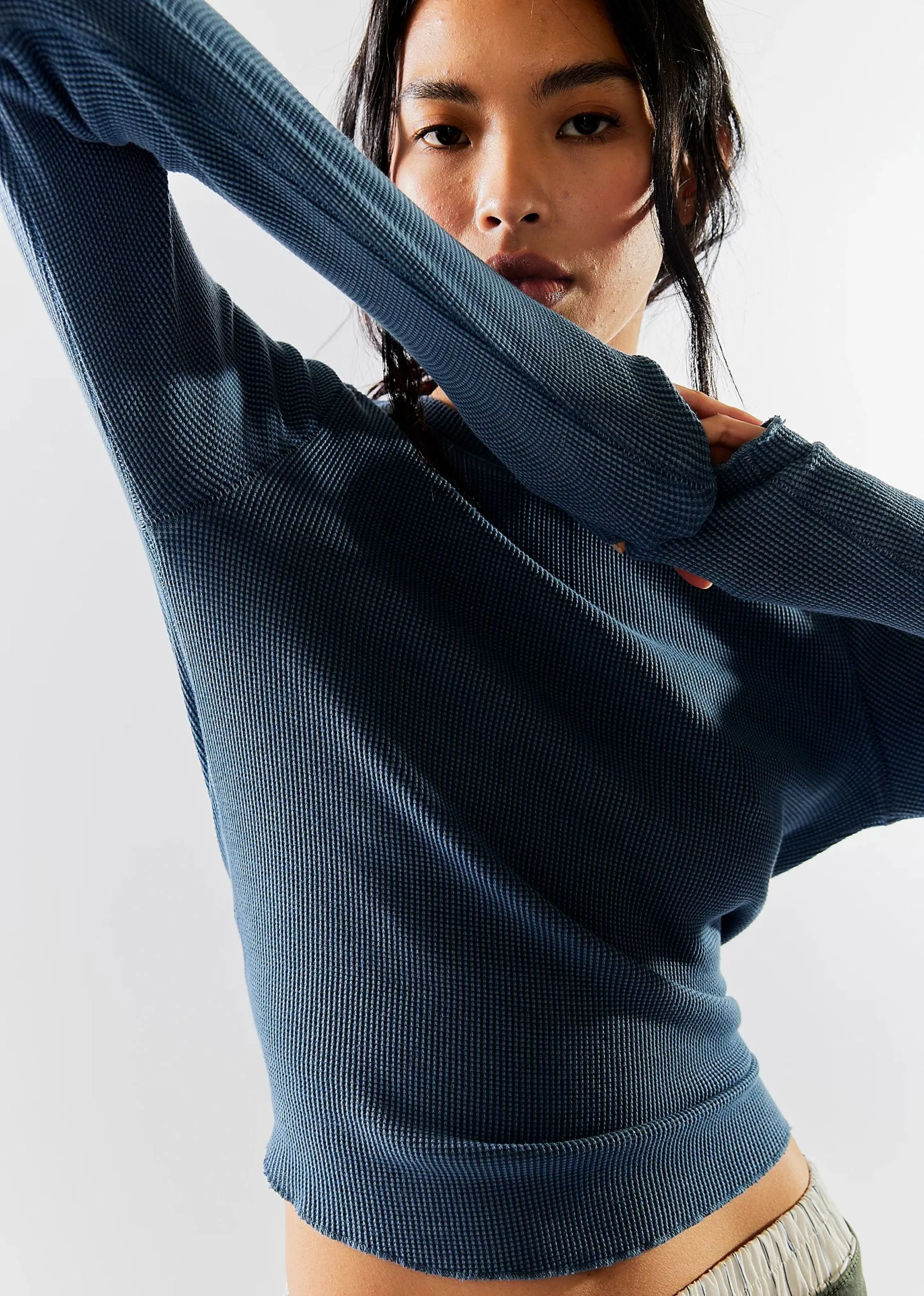 Free People Easy Does It Tee ★ Blue sold by Rock N Rags product image thumbnail 4