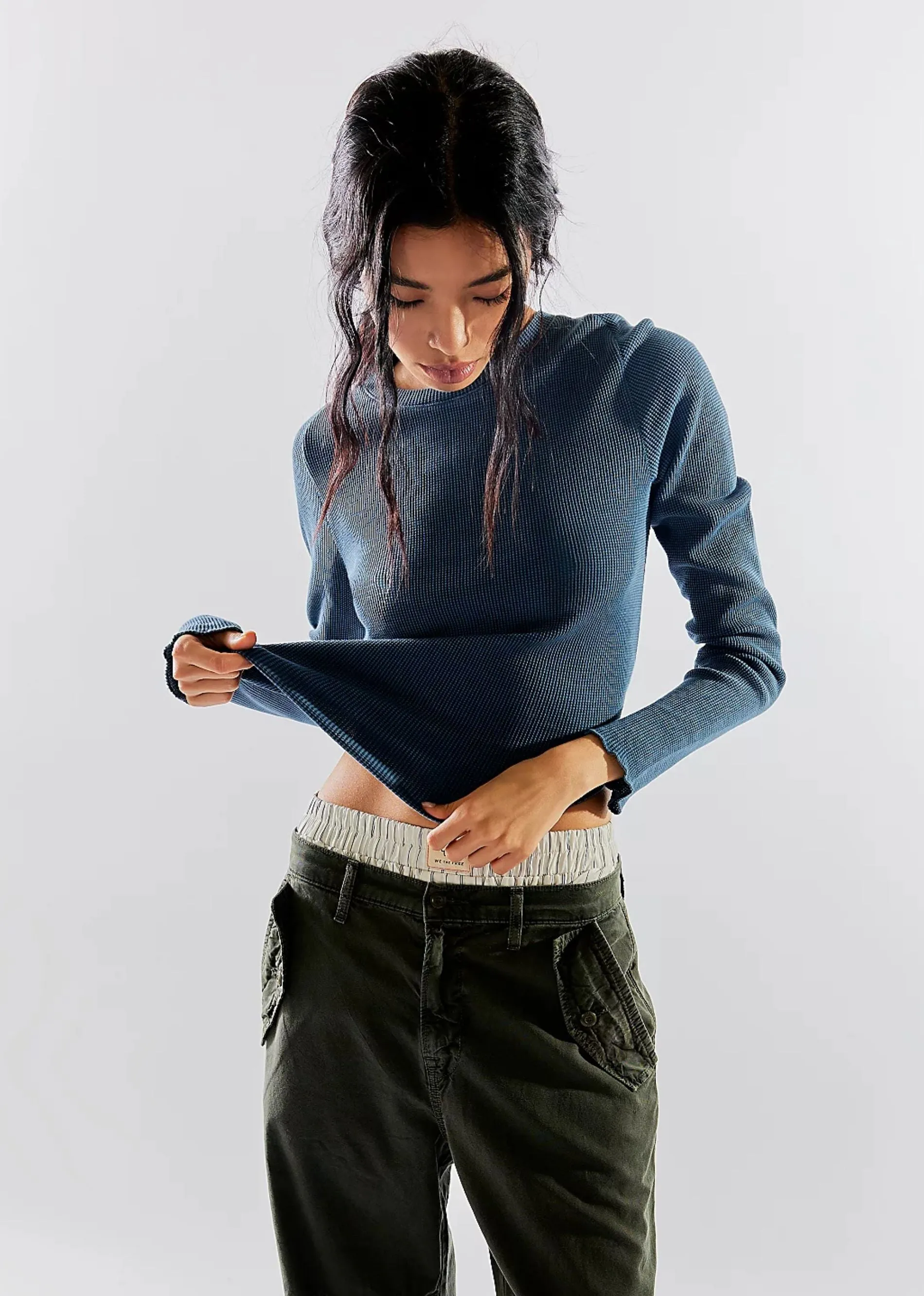 Free People Easy Does It Tee ★ Blue sold by Rock N Rags product image thumbnail 3