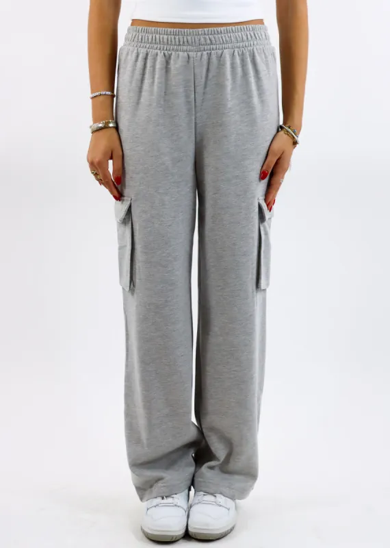 Can't You See Cargo Sweatpants ★ Grey sold by Rock N Rags