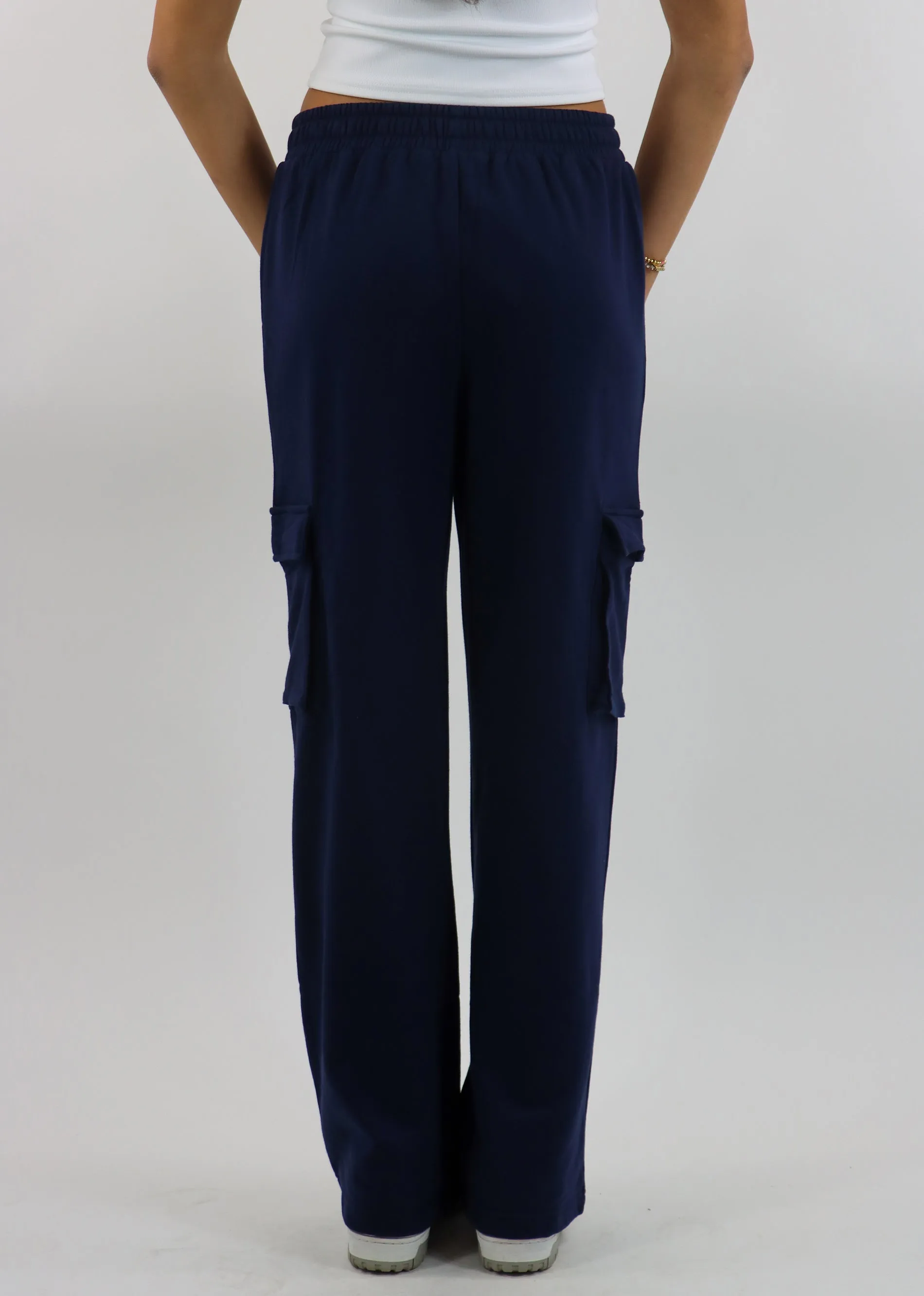Can't You See Cargo Sweatpants ★ Navy sold by Rock N Rags product image thumbnail 3