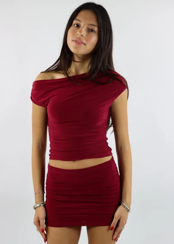 Willow Top ★ Burgundy sold by Rock N Rags