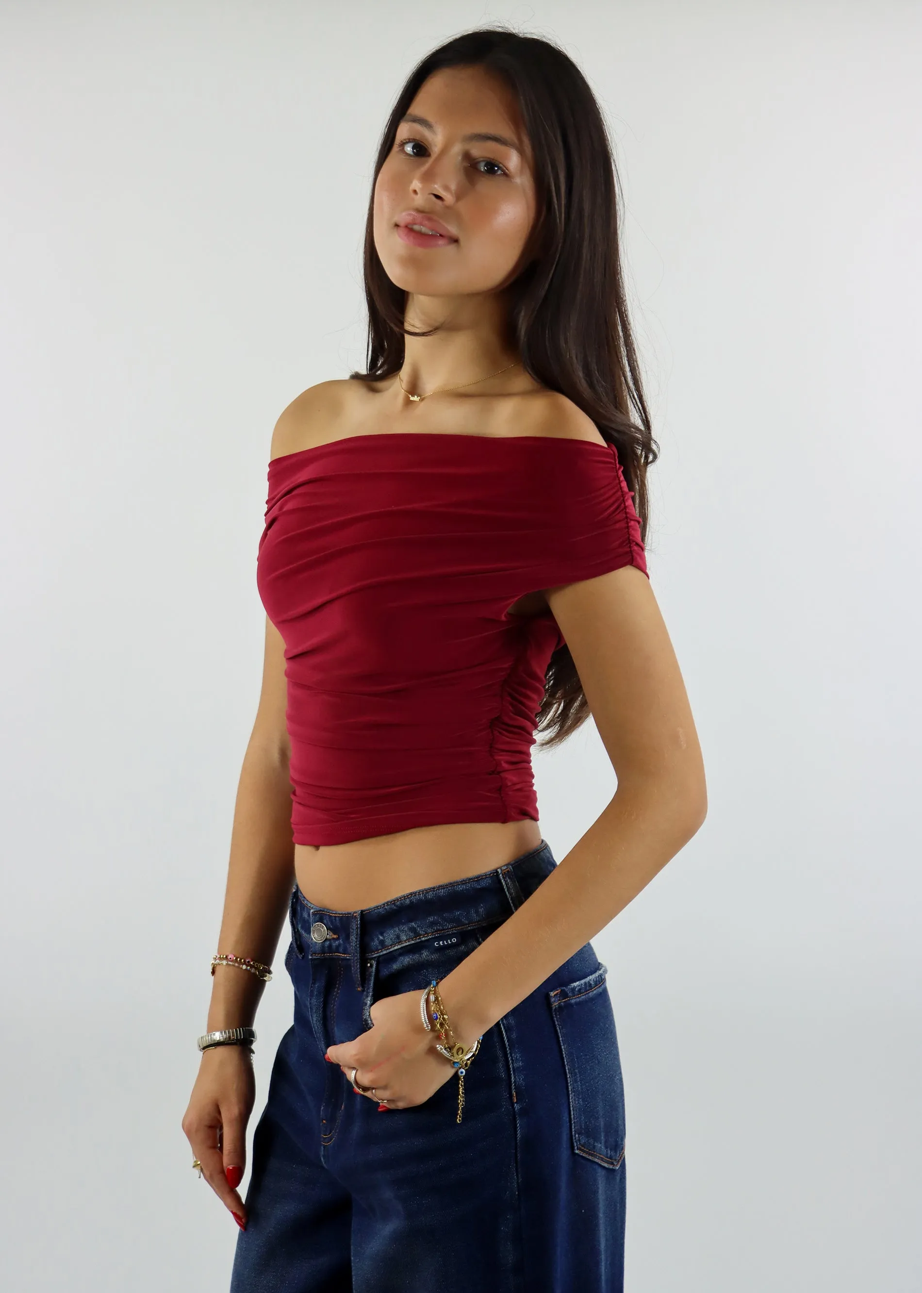 Willow Top ★ Burgundy sold by Rock N Rags product image thumbnail 4
