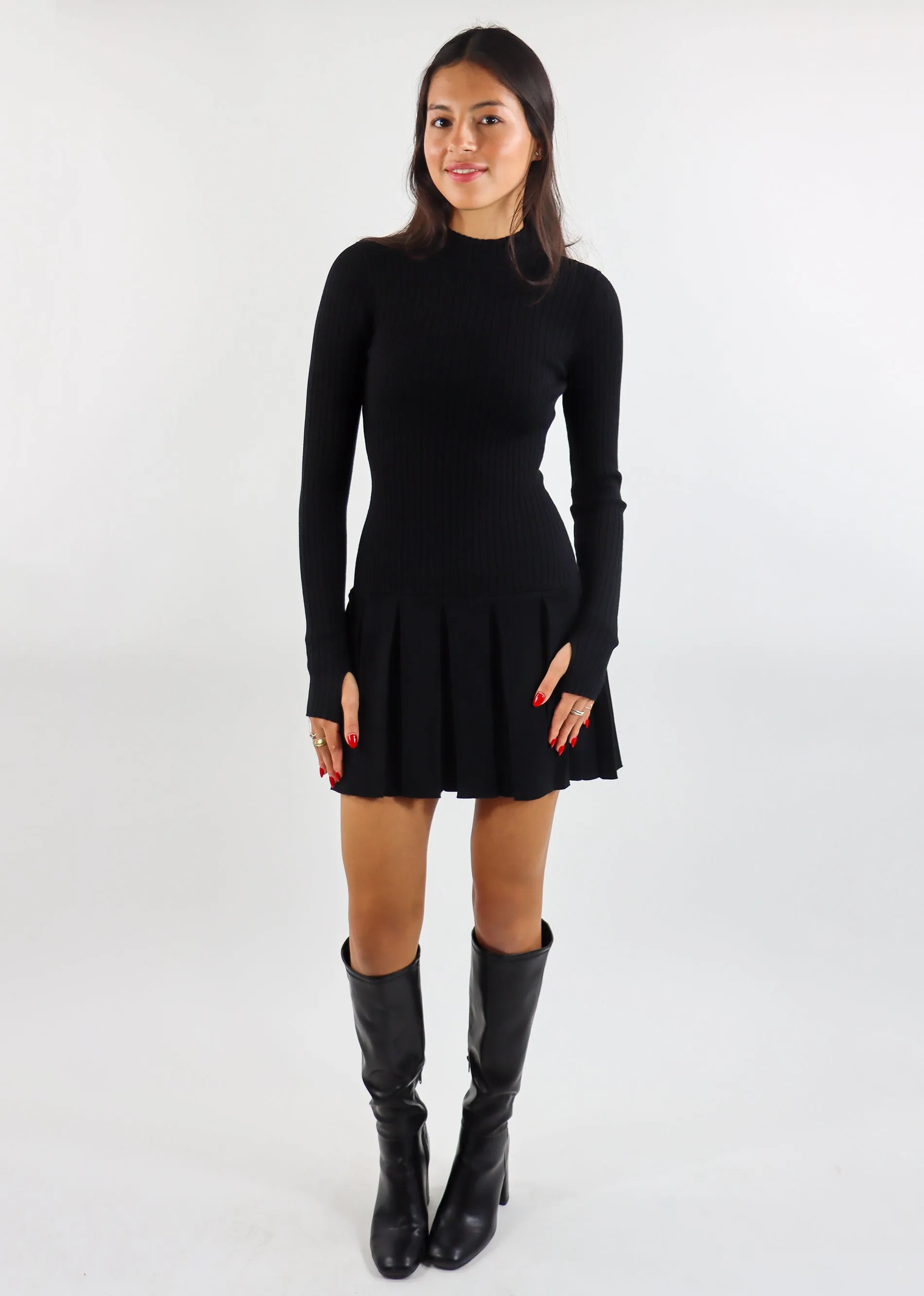 Free People Emmy Mini Dress ★ Black sold by Rock N Rags