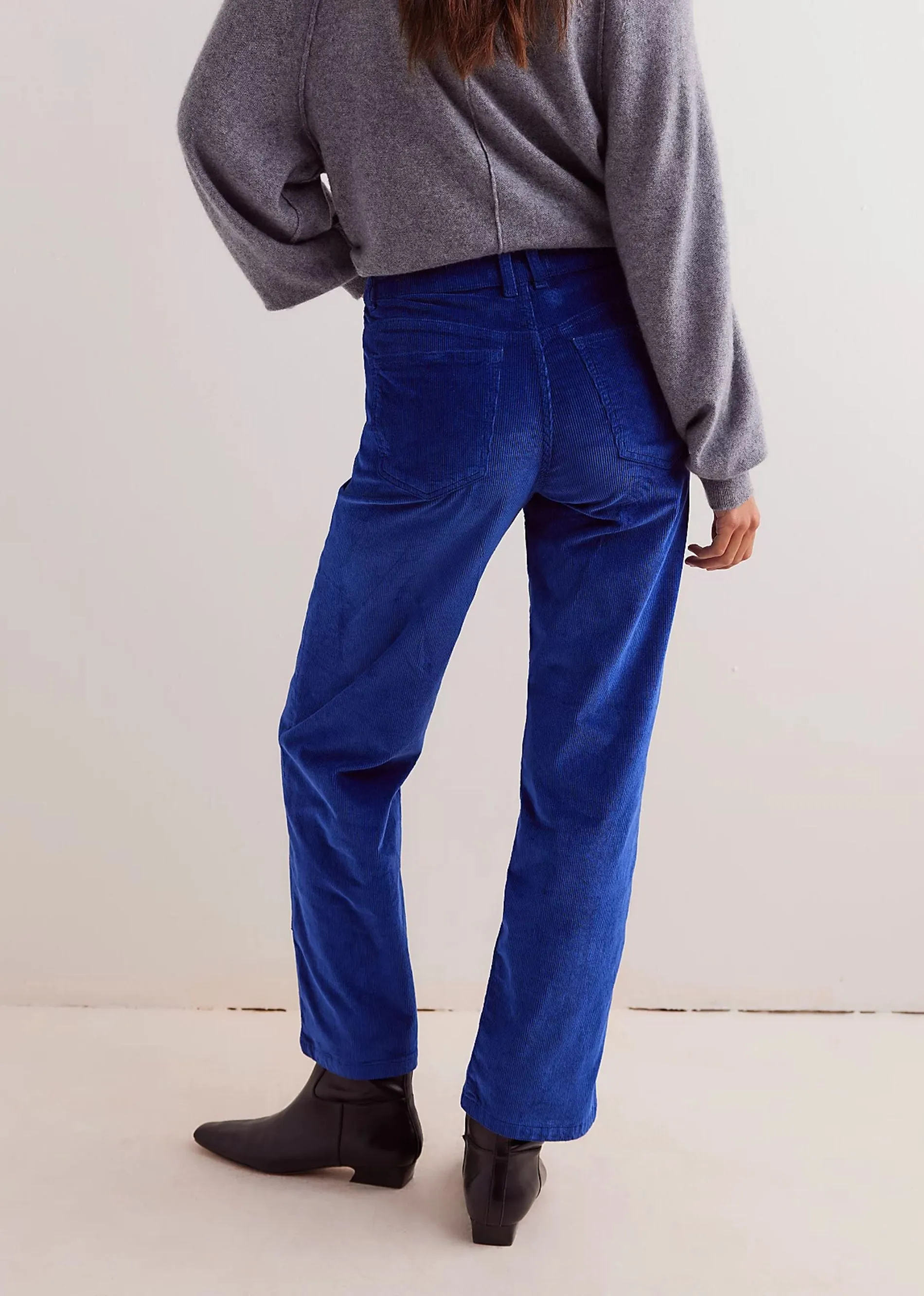 Free People Risk Taker Cord Straight ★ Cobalt sold by Rock N Rags product image thumbnail 3