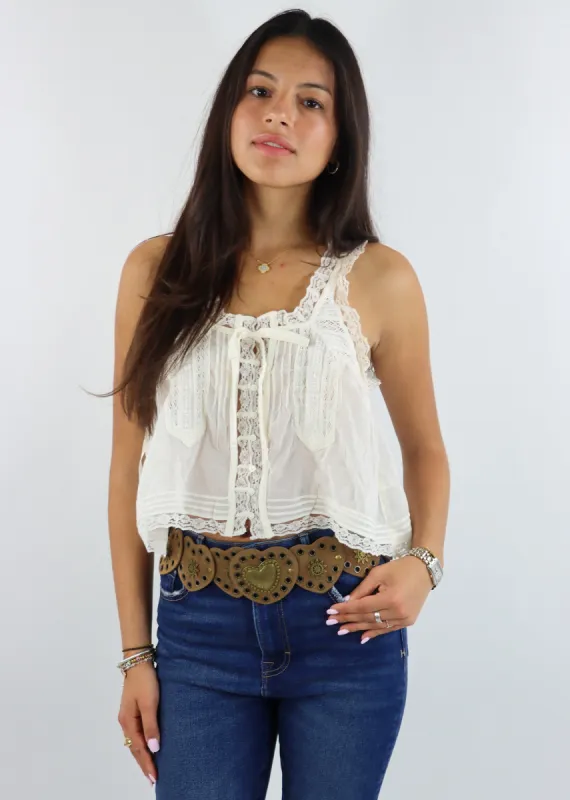 Free People Evermore Tank ★ Ivory sold by Rock N Rags