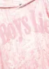 Boys Lie Manhunt Racer Hoodie ★ Pink sold by Rock N Rags