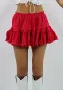 Palm Trees Skirt ★ Red sold by Rock N Rags