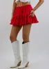 Palm Trees Skirt ★ Red sold by Rock N Rags