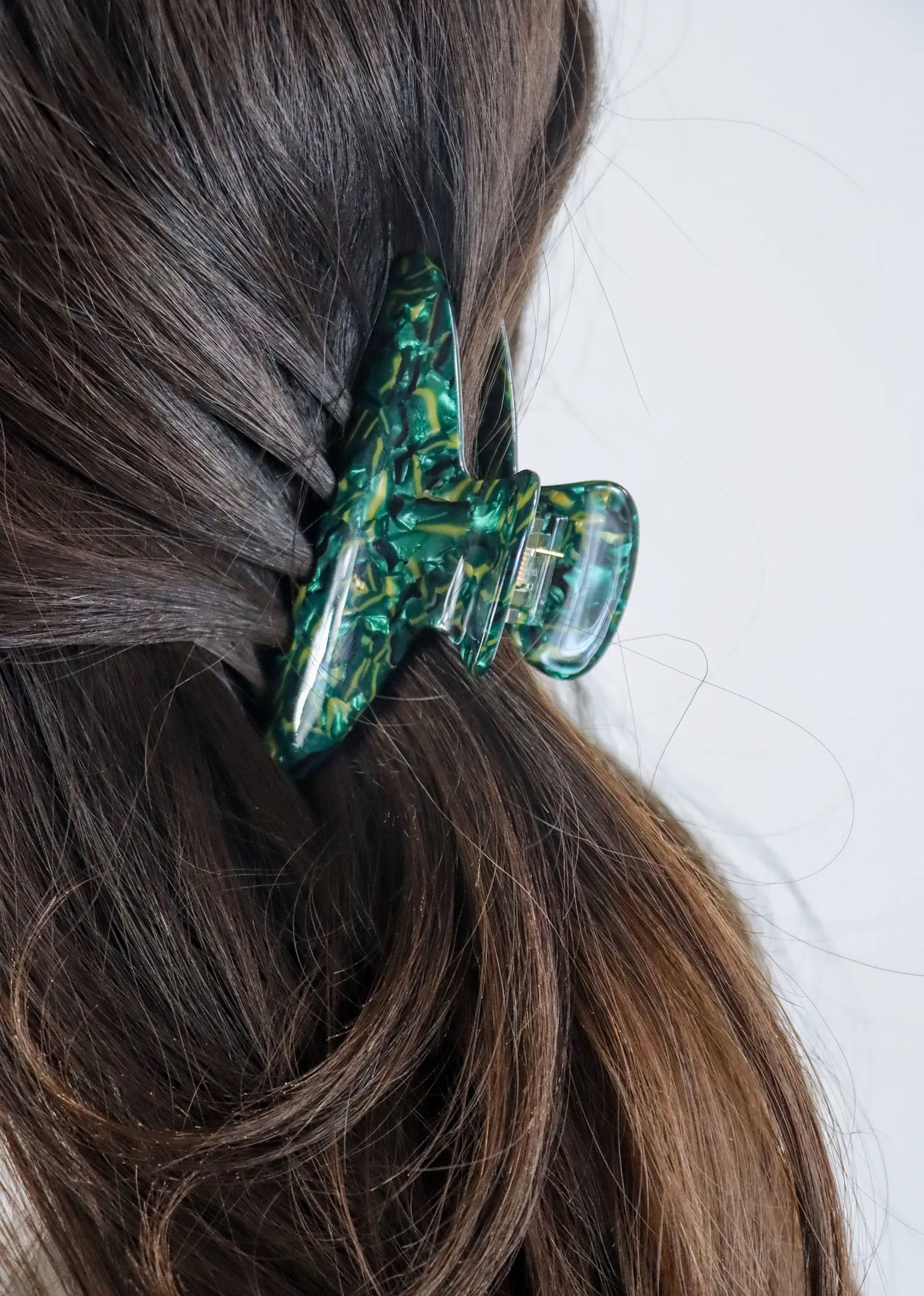 Roses Claw Clip ★ Emerald sold by Rock N Rags product image thumbnail 2