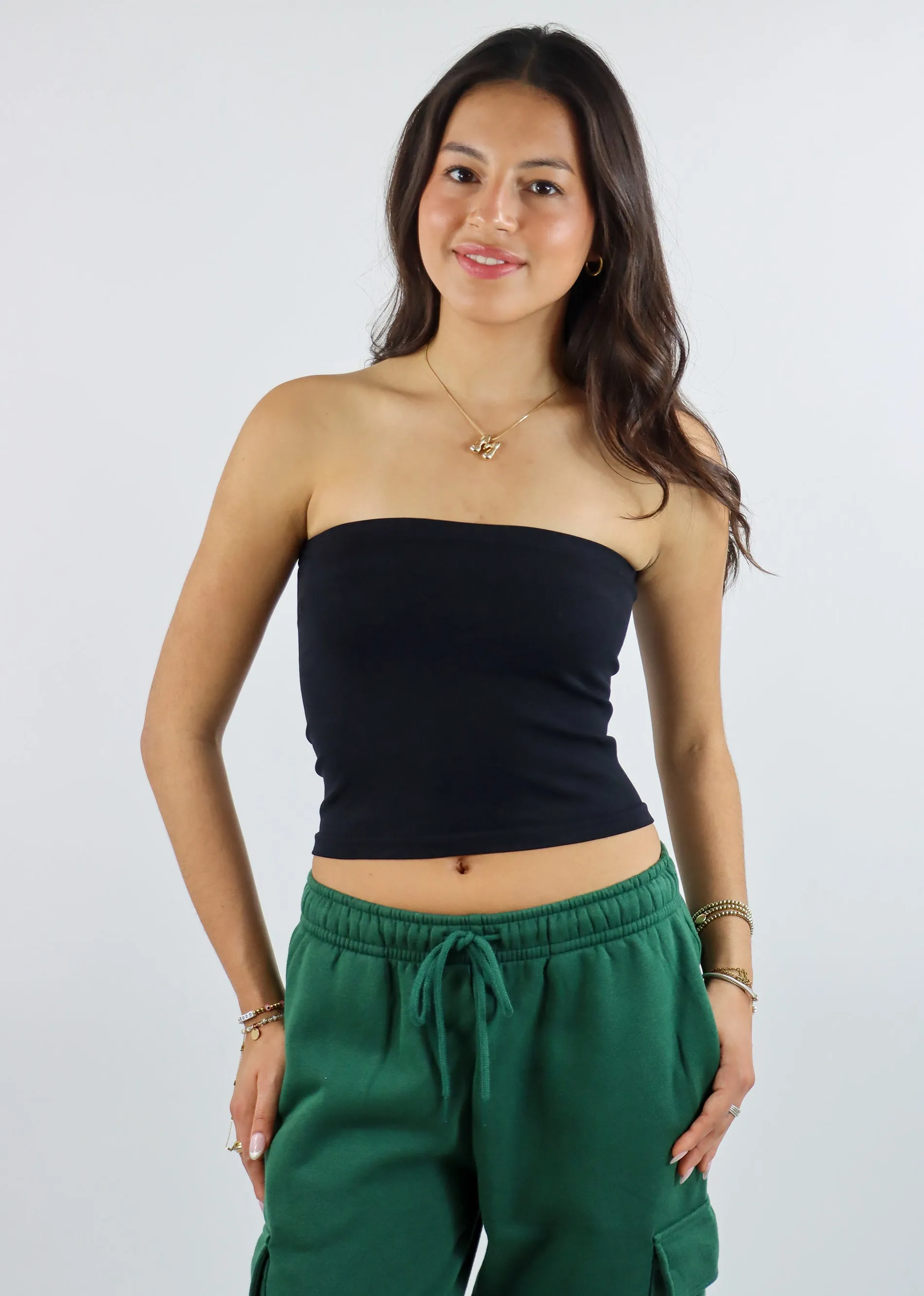 Everyday Tube Top ★ Black sold by Rock N Rags