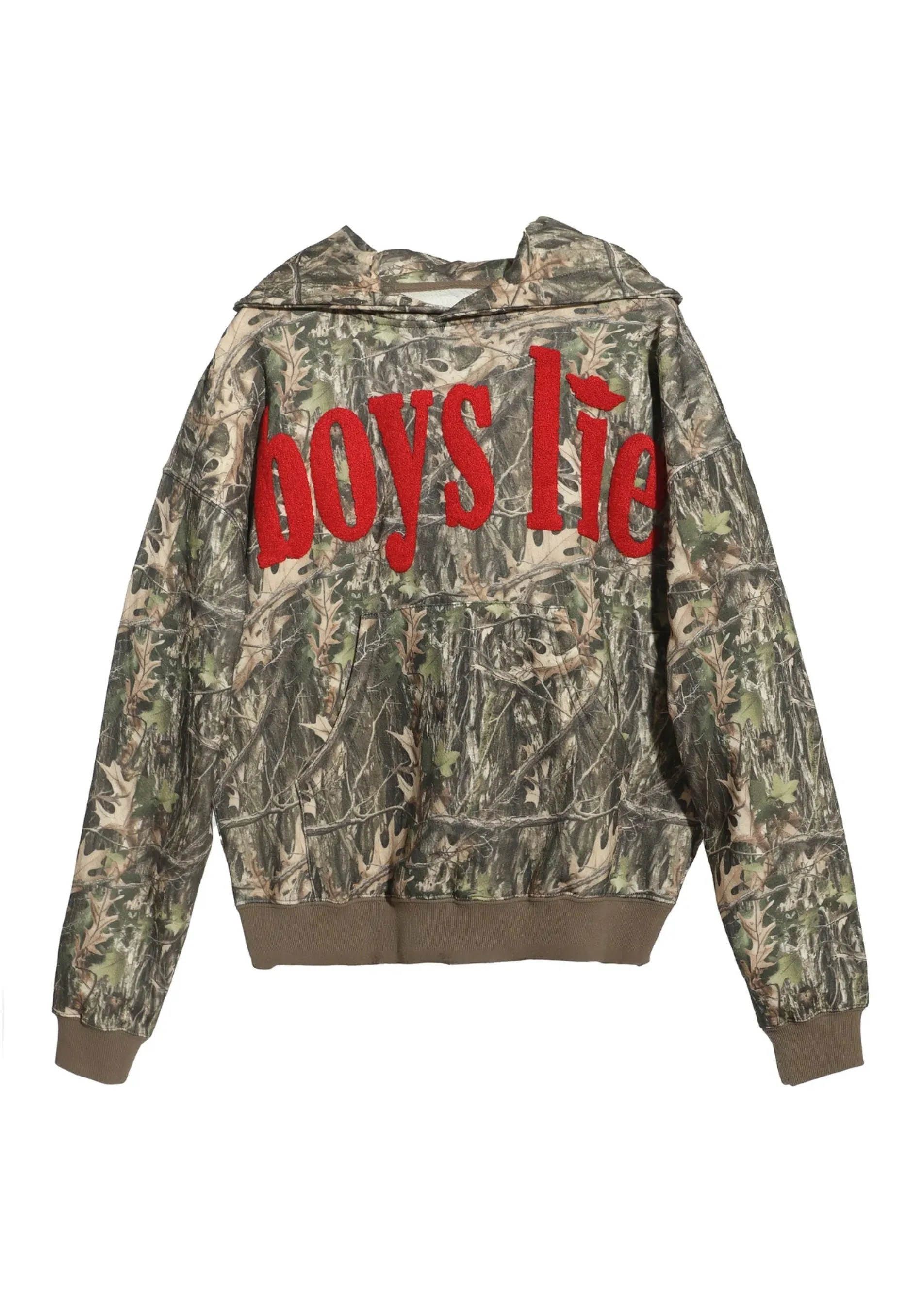 Boys Lie Manhunt Racer Hoodie ★ Camo sold by Rock N Rags