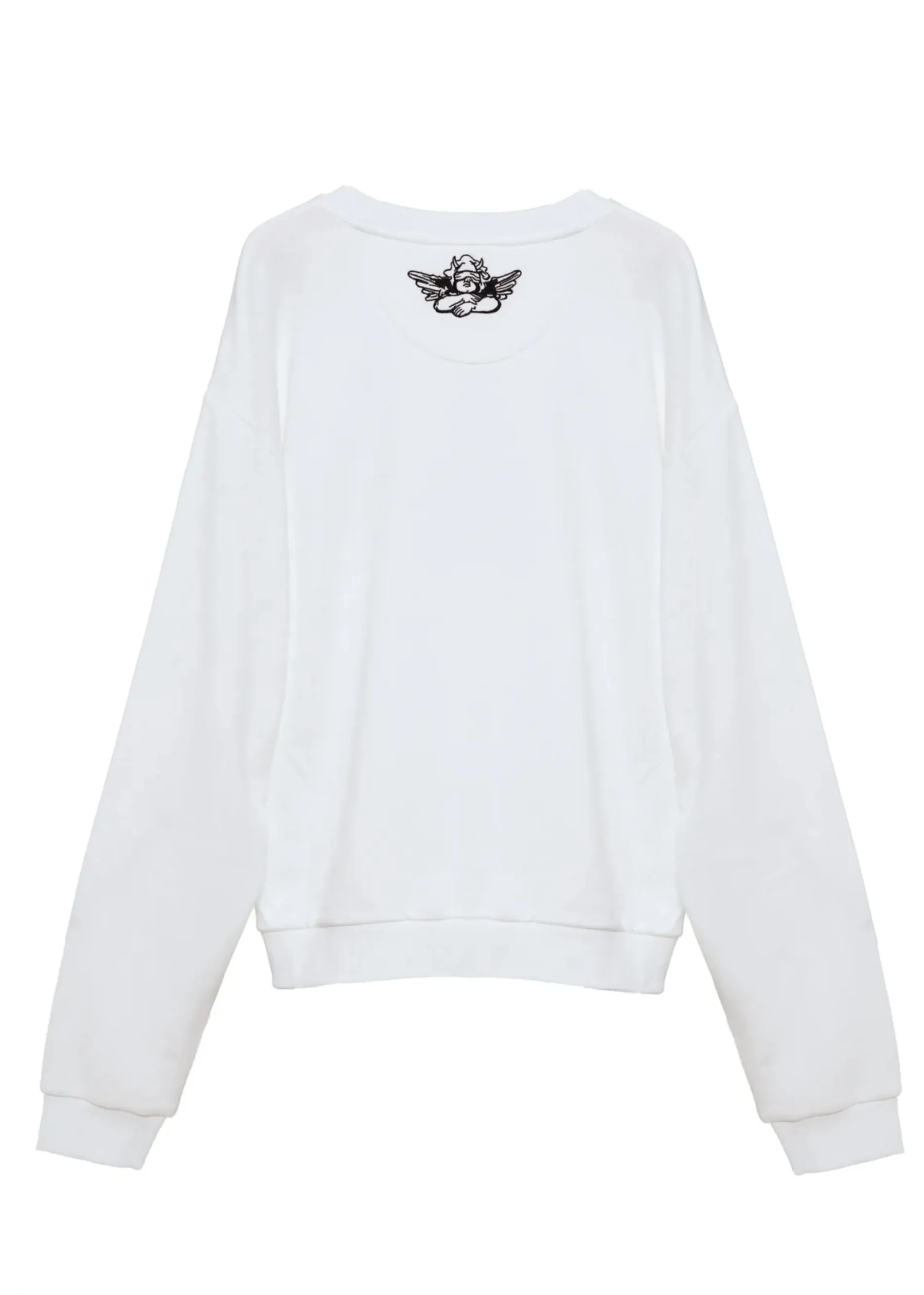 Boys Lie Caitlyn Coded Kara Crewneck ★ White sold by Rock N Rags product image thumbnail 5