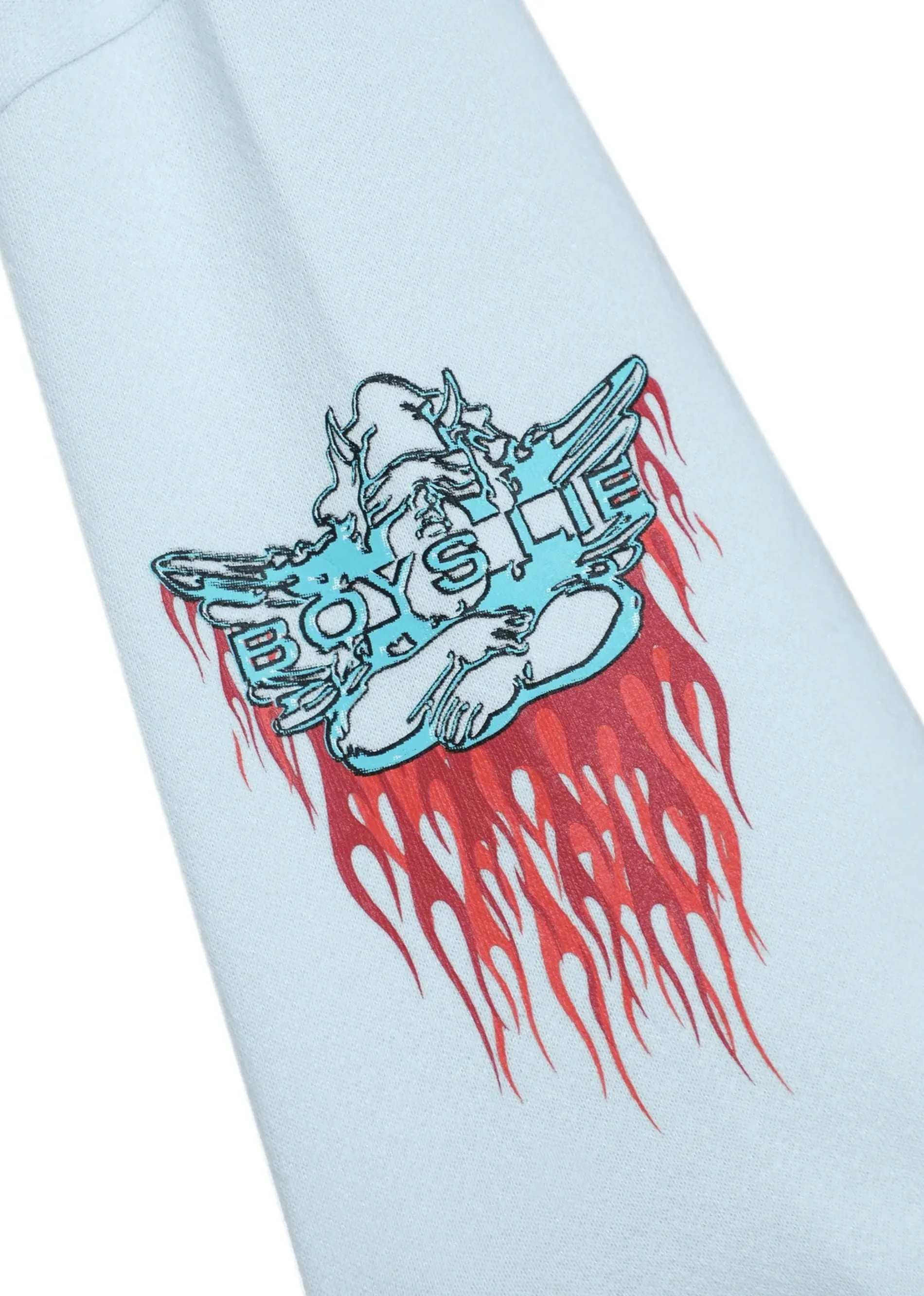 Boys Lie Ask Me If I Care Alex Zip Up ★ Sky Blue sold by Rock N Rags product image thumbnail 4