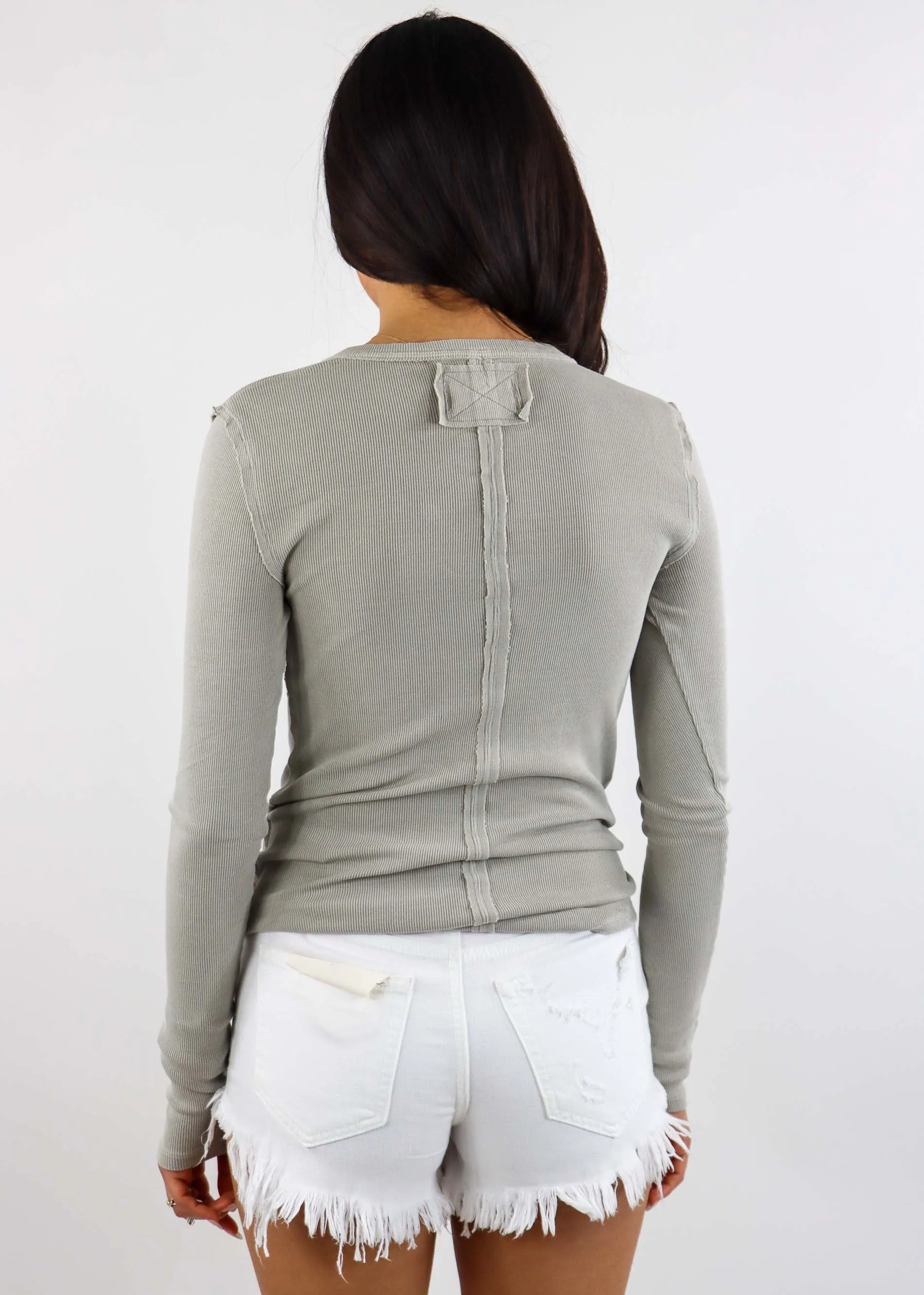 Free People Jamie Henley Tee ★ Grey sold by Rock N Rags product image thumbnail 3