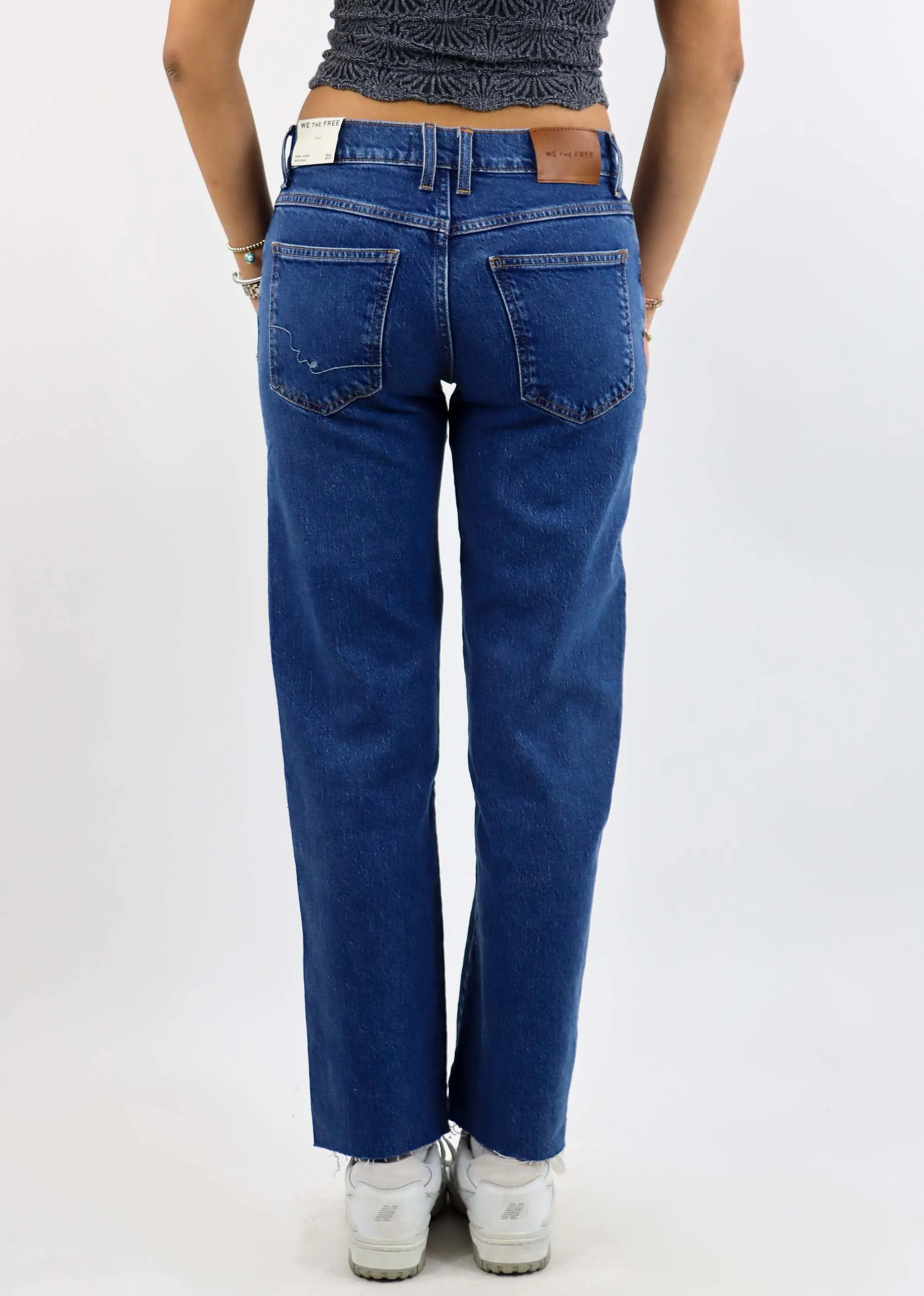 Free People Risk Taker Jeans ★ Dark Wash sold by Rock N Rags product image thumbnail 5