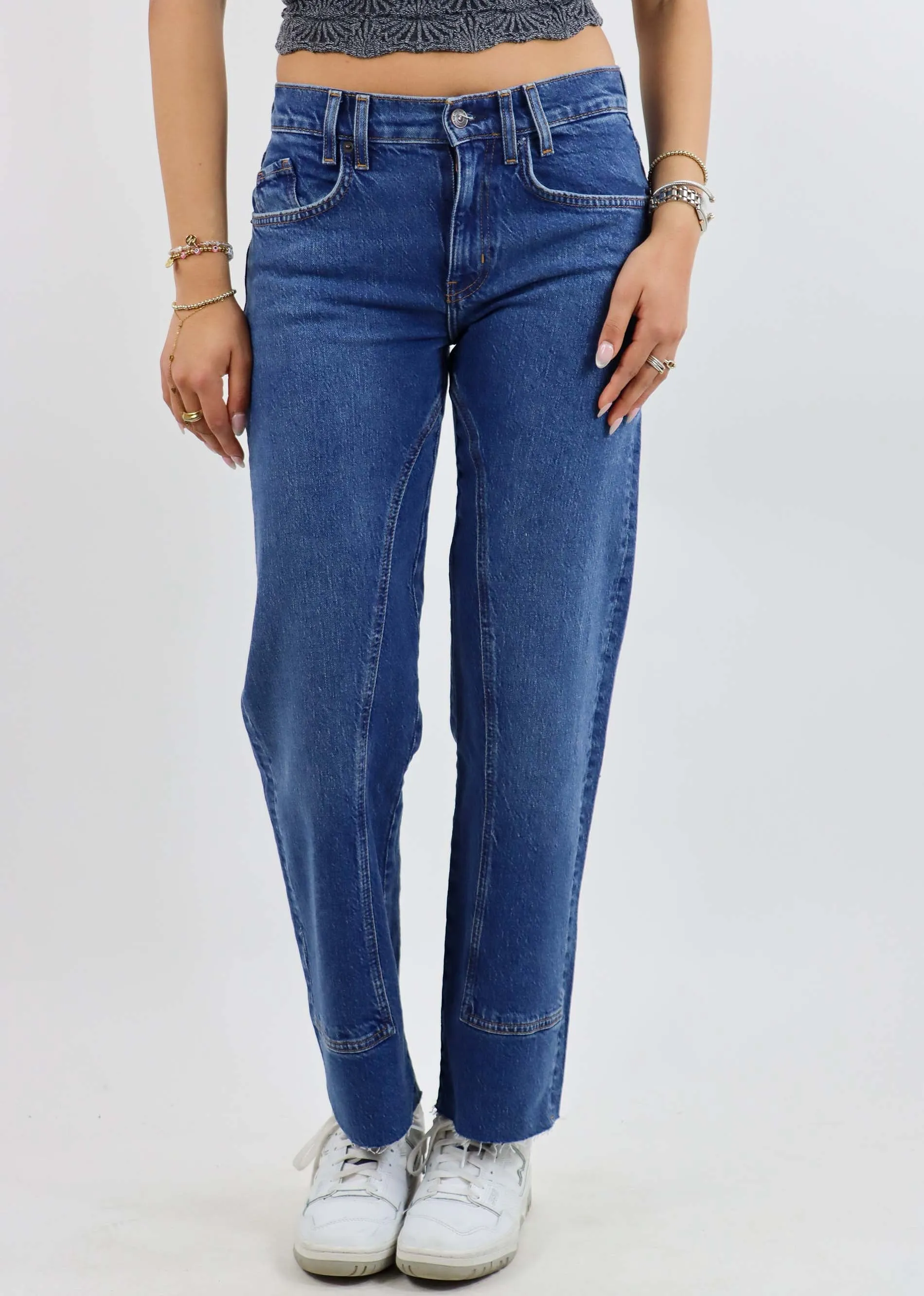 Free People Risk Taker Jeans ★ Dark Wash sold by Rock N Rags product image thumbnail 3