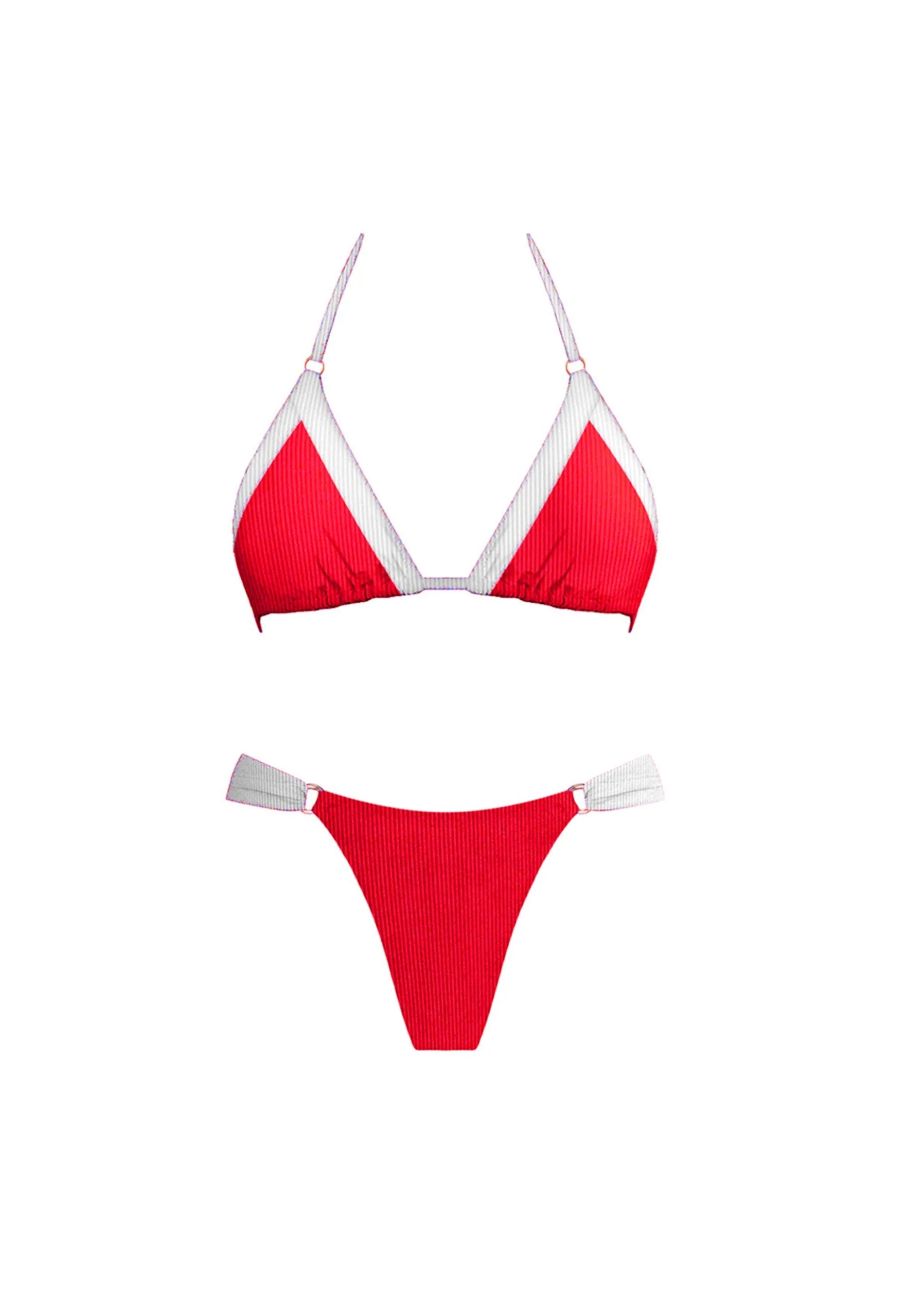 New Light Bikini Bottom ★ Red And White sold by Rock N Rags product image thumbnail 5