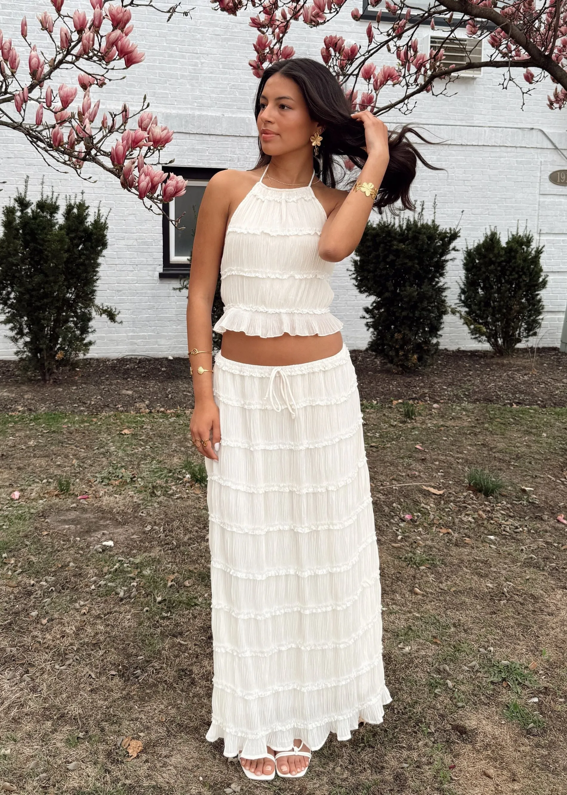 Santorini Skirt ★ Ivory sold by Rock N Rags