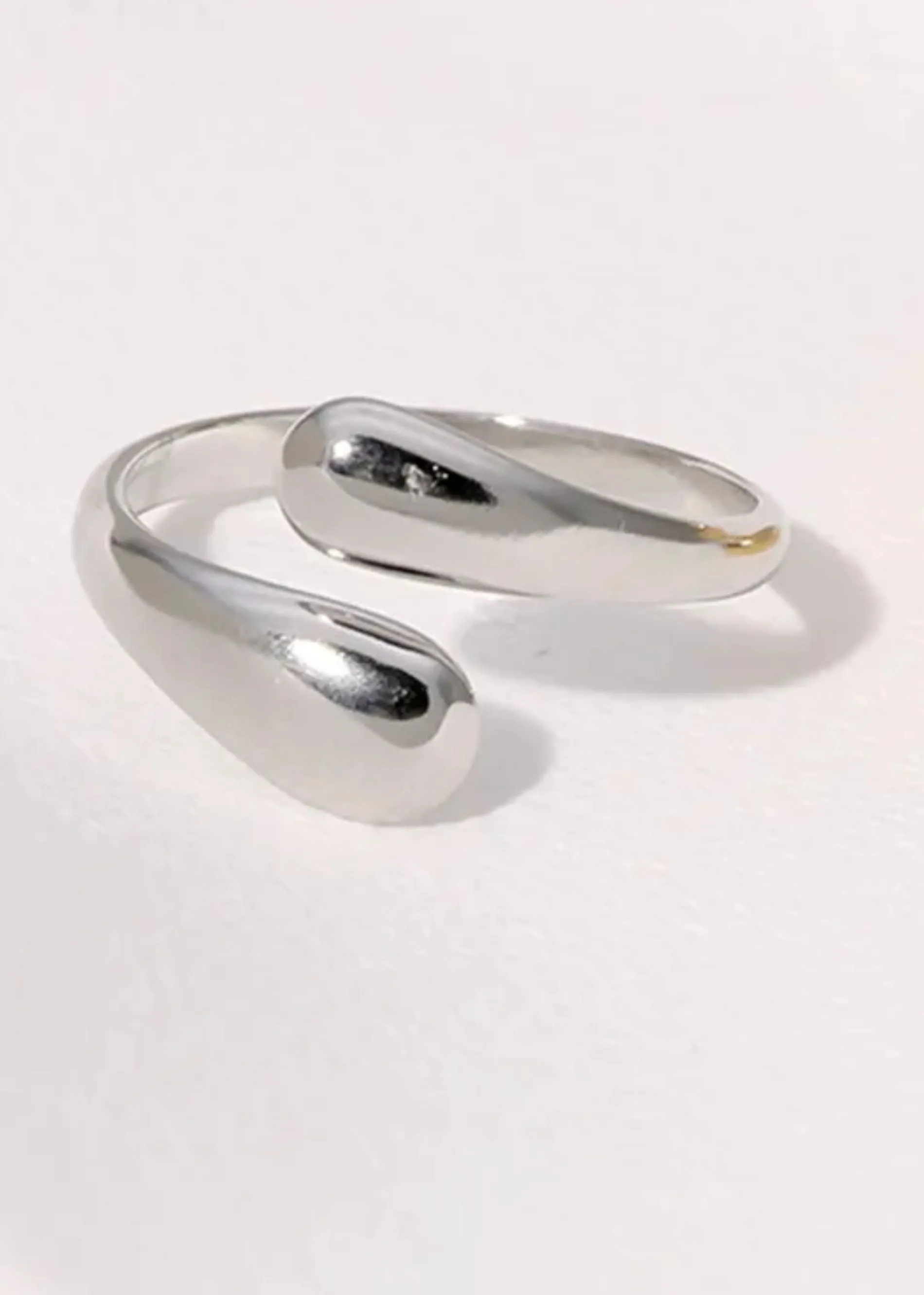 Flat Teardrop Adjustable Ring ★ Multi sold by Rock N Rags product image thumbnail 2
