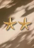 Aquamarine Starfish Earrings ★ Gold sold by Rock N Rags