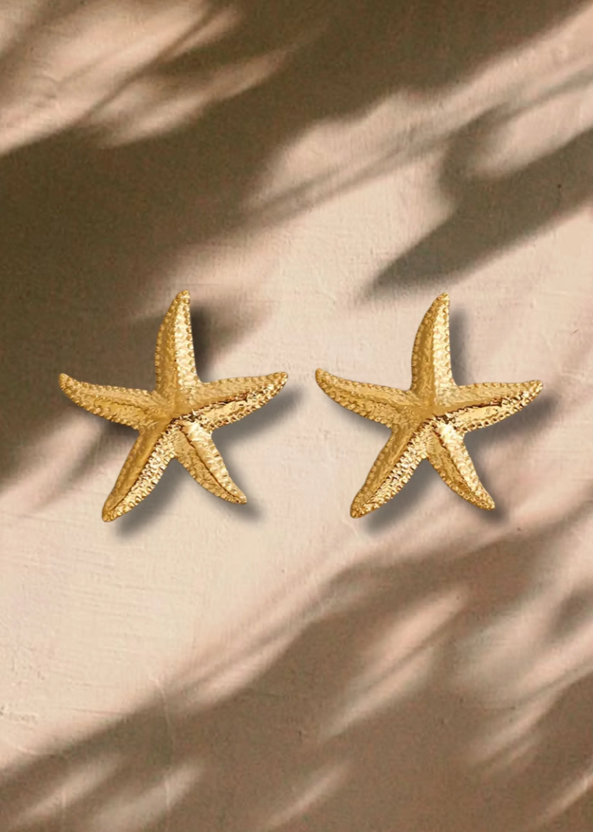 Aquamarine Starfish Earrings ★ Gold sold by Rock N Rags product image thumbnail 5