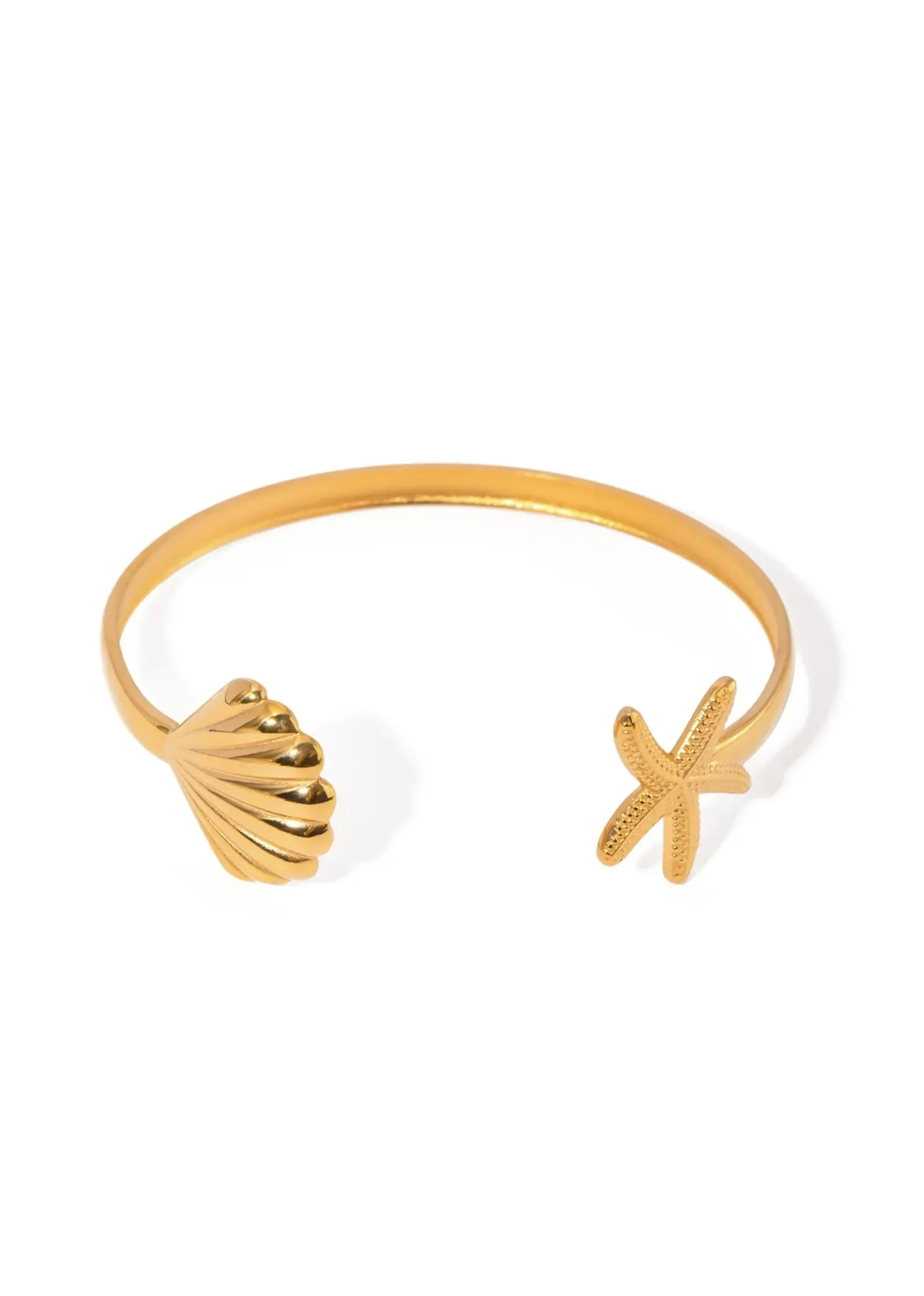Ocean Eyes Cuff Bracelet ★ Gold sold by Rock N Rags product image thumbnail 4