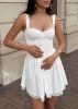 Sweet Thing Mini Dress ★ White sold by Rock N Rags