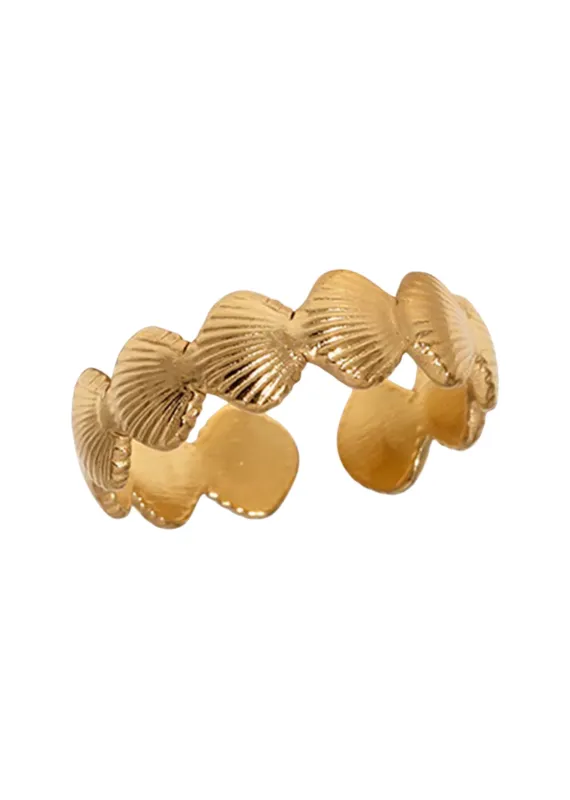 Tide Is High Seashell Ring ★ Multi sold by Rock N Rags