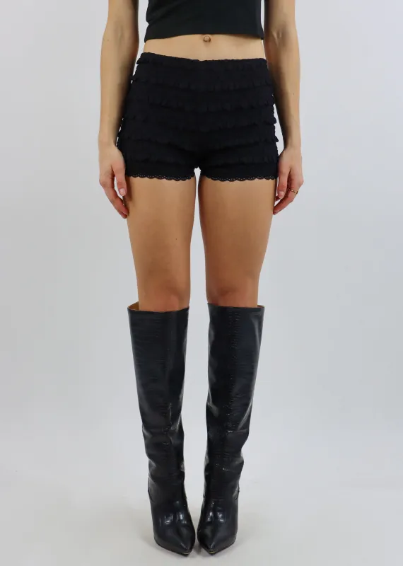 Break The Rules Micro Mini Shorts ★ Black sold by Rock N Rags