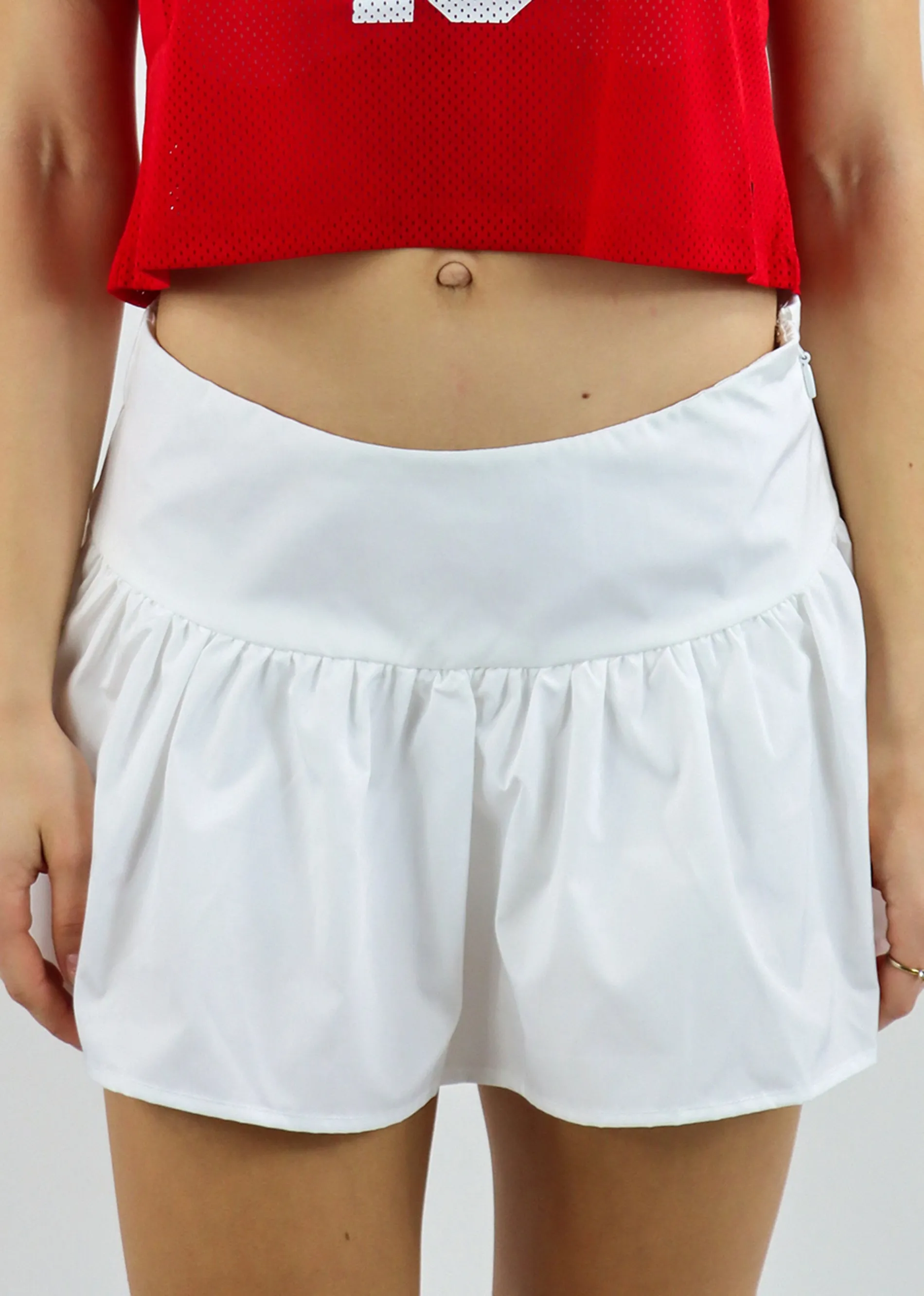 Malibu Micro Mini Skort ★ White sold by Rock N Rags